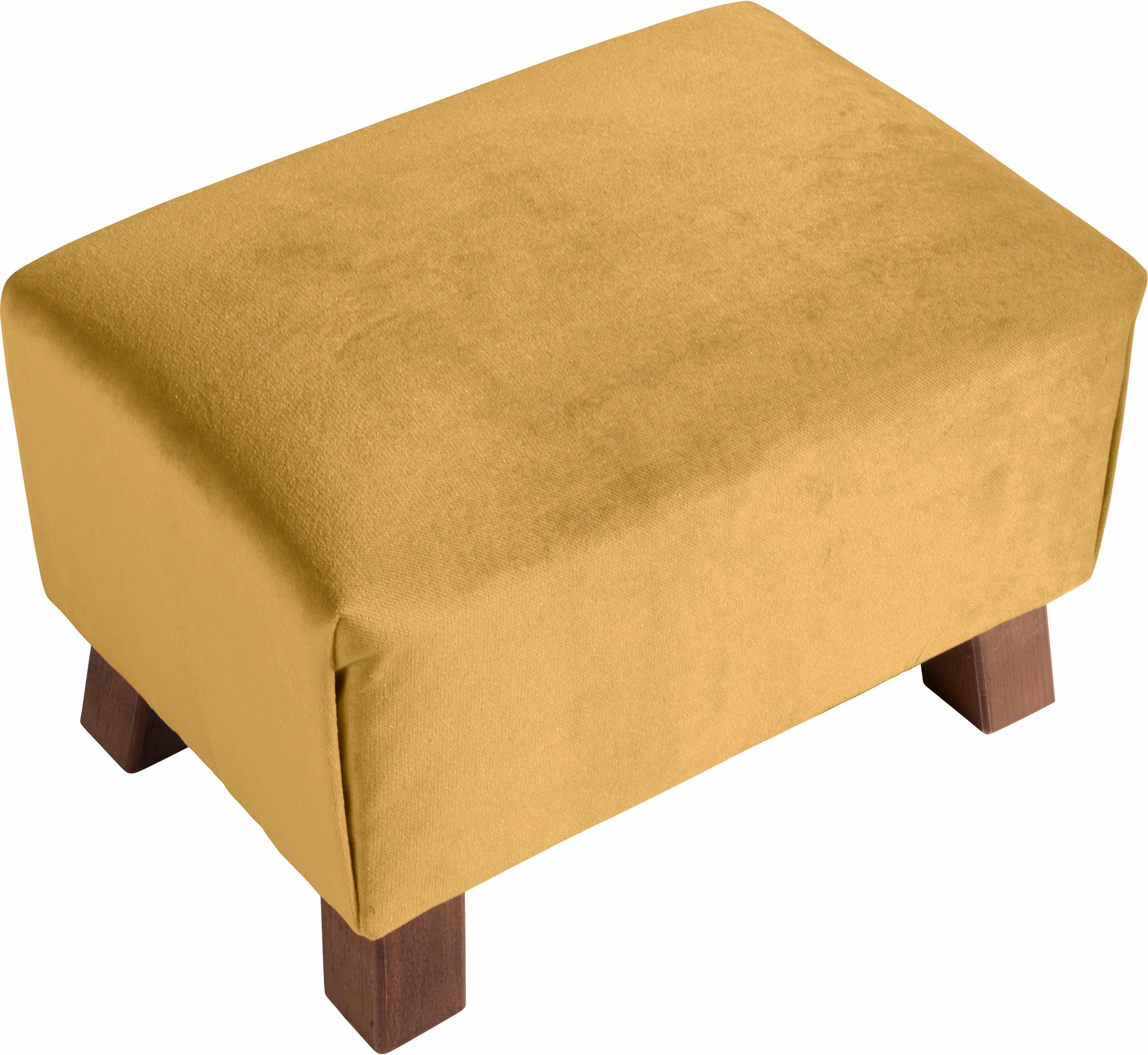 Max Winzer® Fußhocker »Footstool«, Minihocker Breite 40 cm