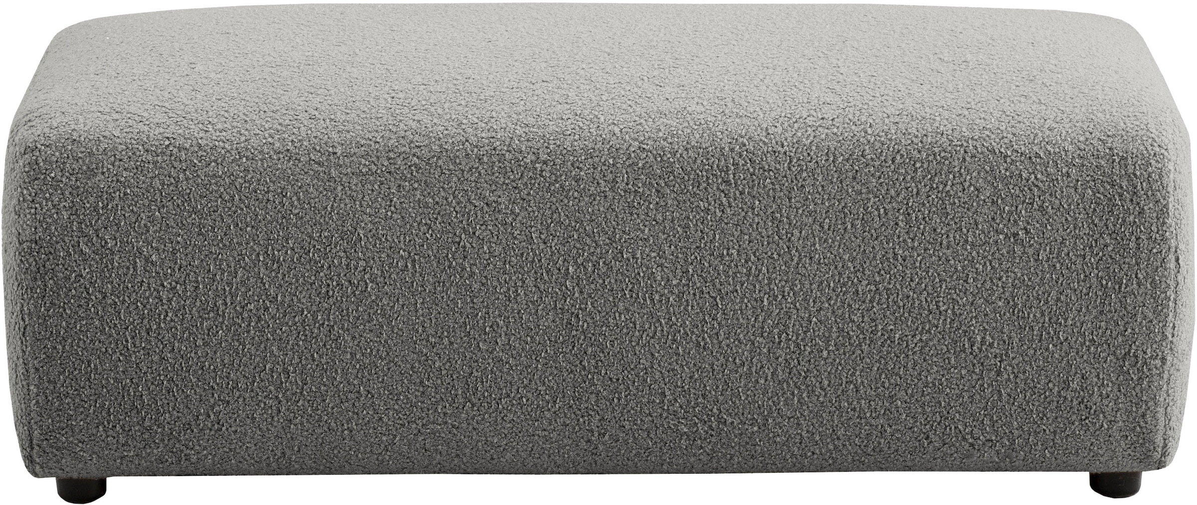 andas Hocker »BAKELS, Polsterhocker in Cord oder Boucle-Stoff«, zur Serie BAKELS, Hocker stellbar zum Schlafsofa (Krokodilverbinder)
