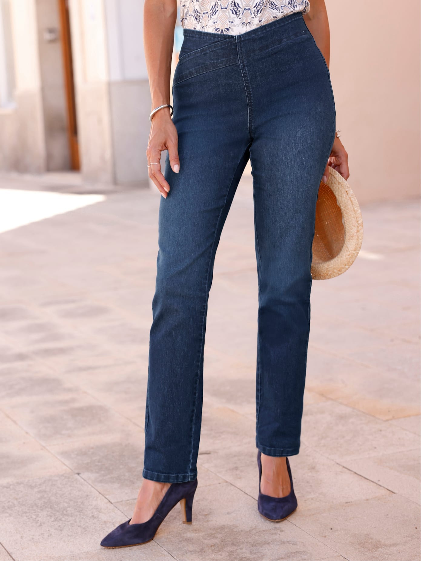 Inspirationen Bequeme Jeans 1 tlg. tlg. günstig online kaufen