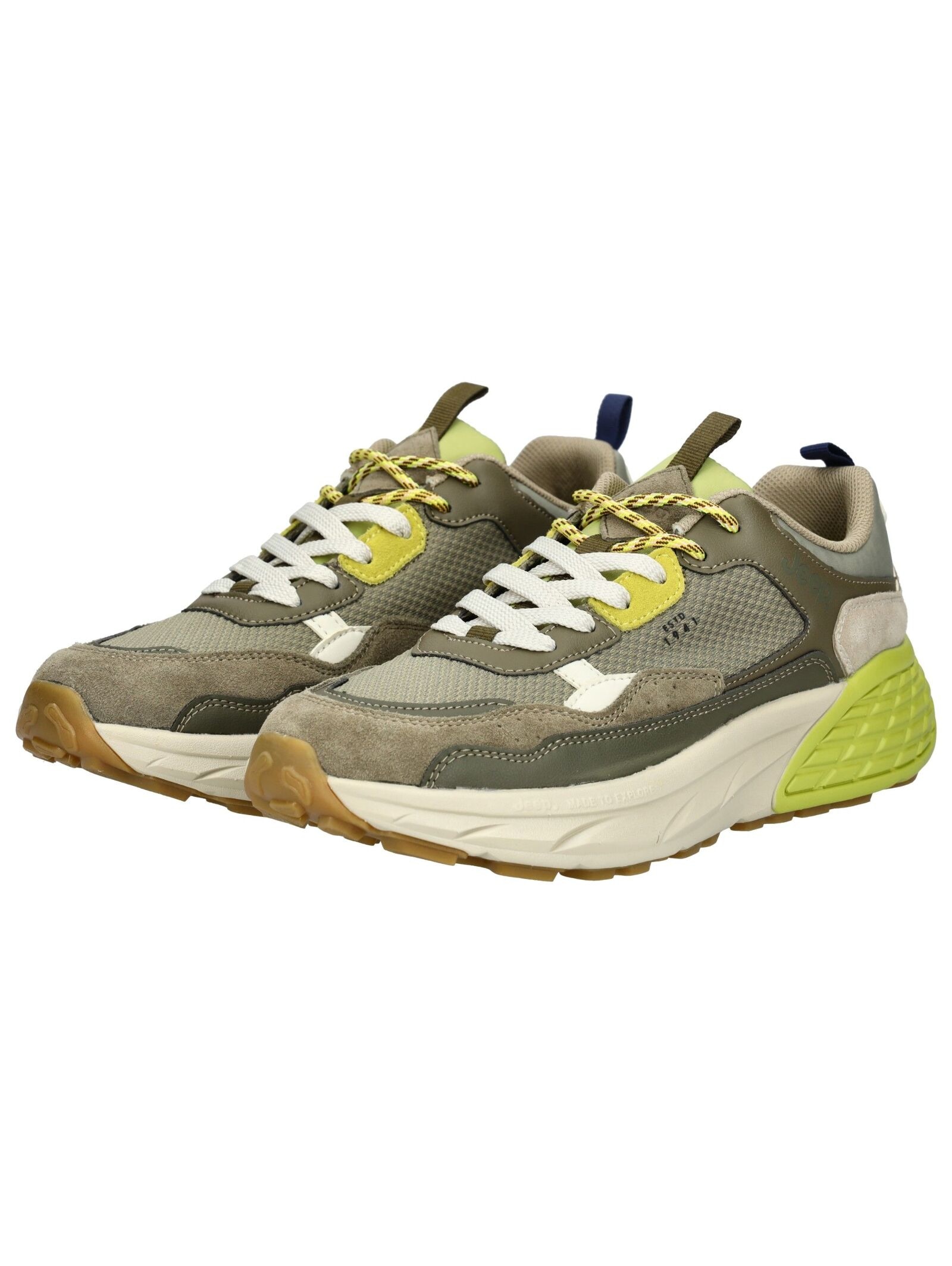 Jeep Sneaker »Jeep Sneaker Lederimitat/Textil«
