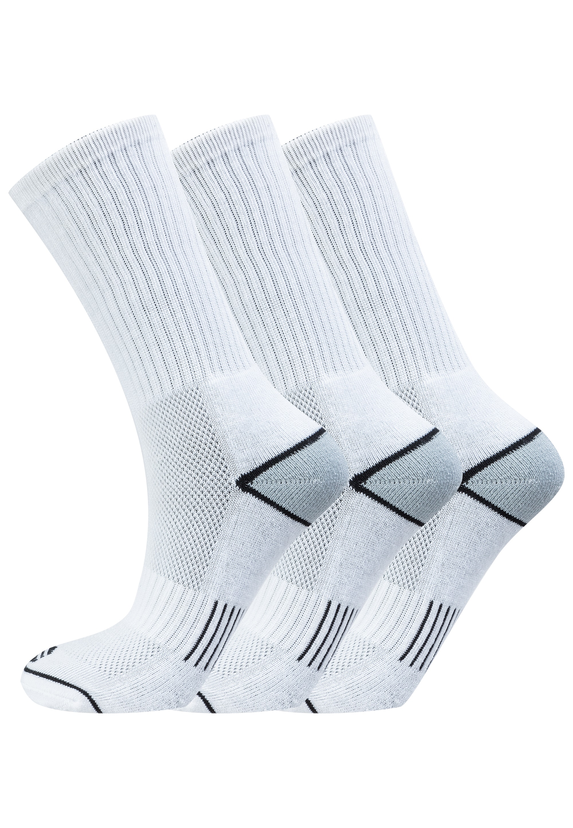 ENDURANCE Socken "Hoope", (3 Paar), im 3er Pack mit Mesh-Material