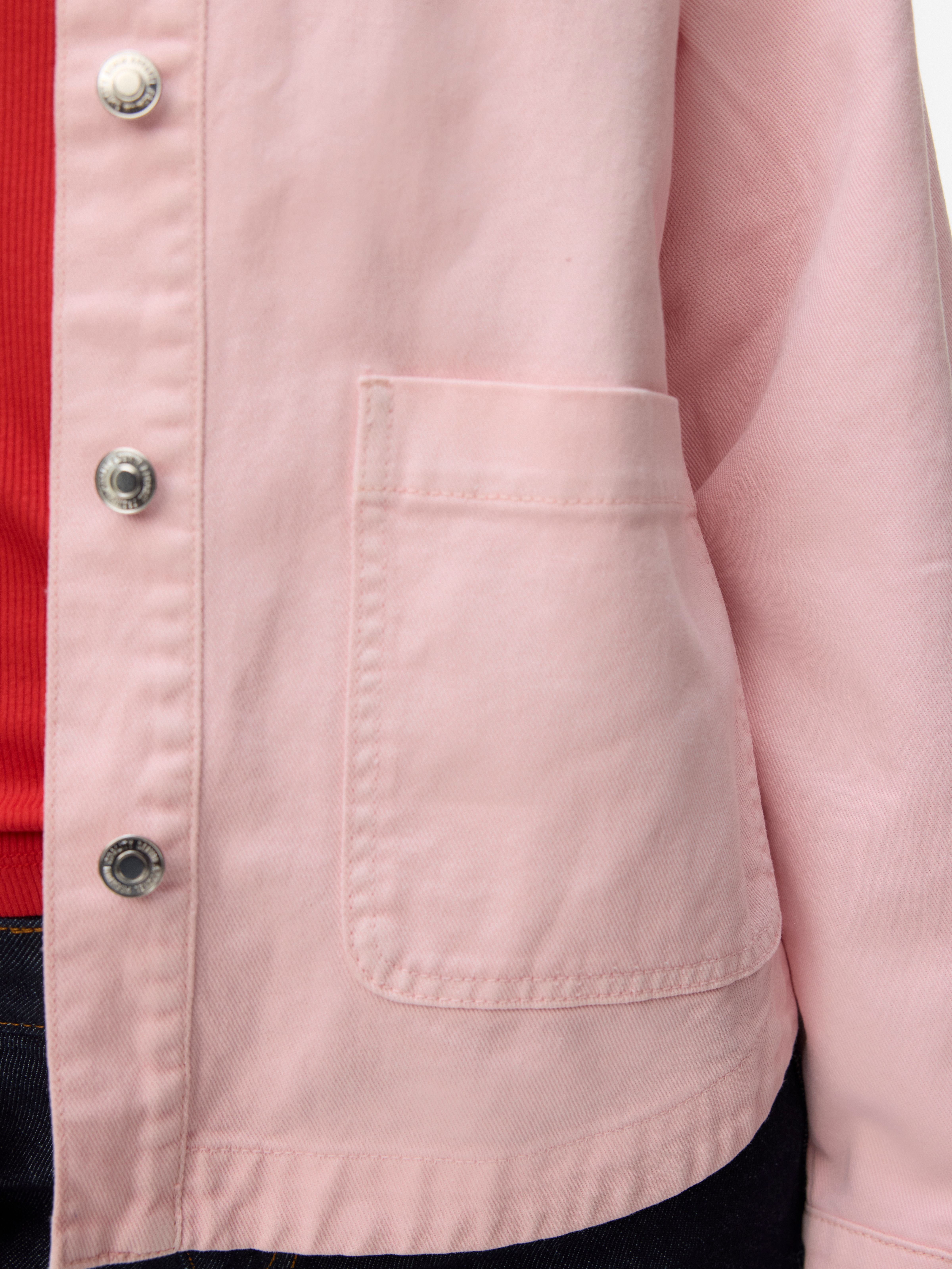 Thumbnail - Vero Moda Jeansjacke "VMJAMIE LS DENIM SHACKET MIX NOOS" Baumwollmischung