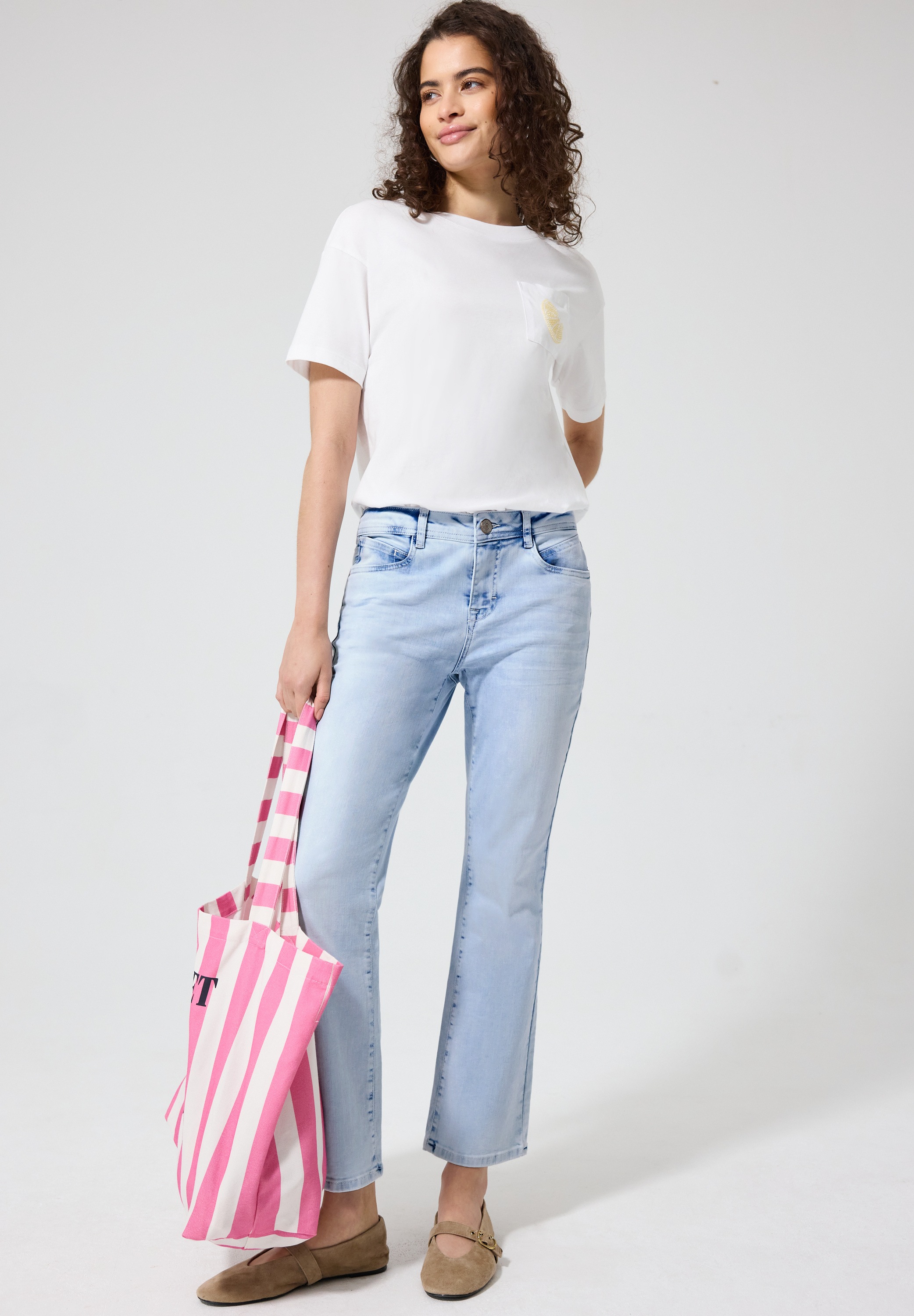 STREET ONE STUDIO Skinny-fit-Jeans 5-Pocket-Style