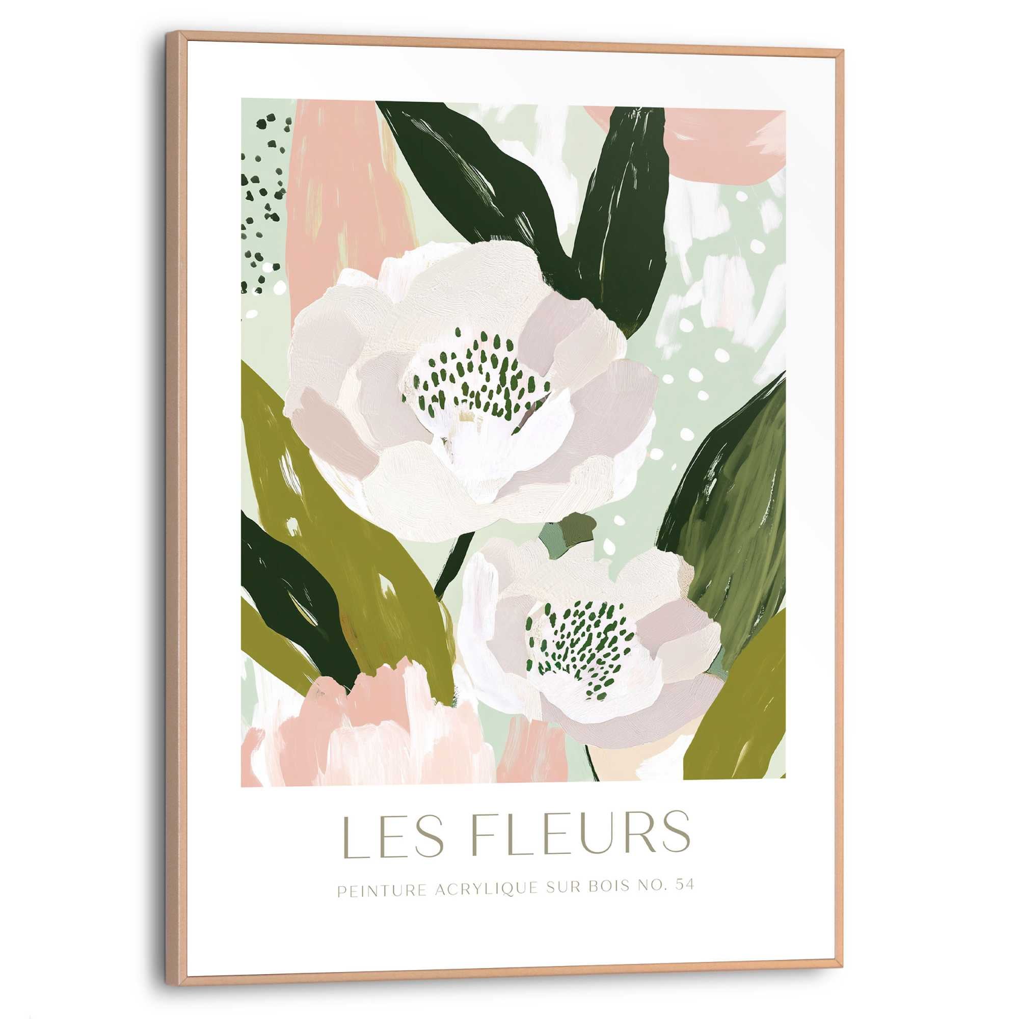 Reinders Poster "Blumen", Küche - Rosa - MDF - Blumen und Pflanzen - 30x40 günstig online kaufen