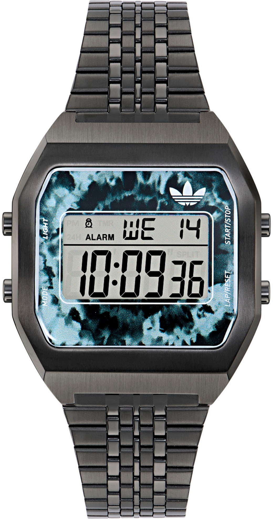 adidas Originals "DIGITAL TWO" Quarzuhr, Armbanduhr, Herrenuhr, Damenuhr, unisex, Edelstahlarmband