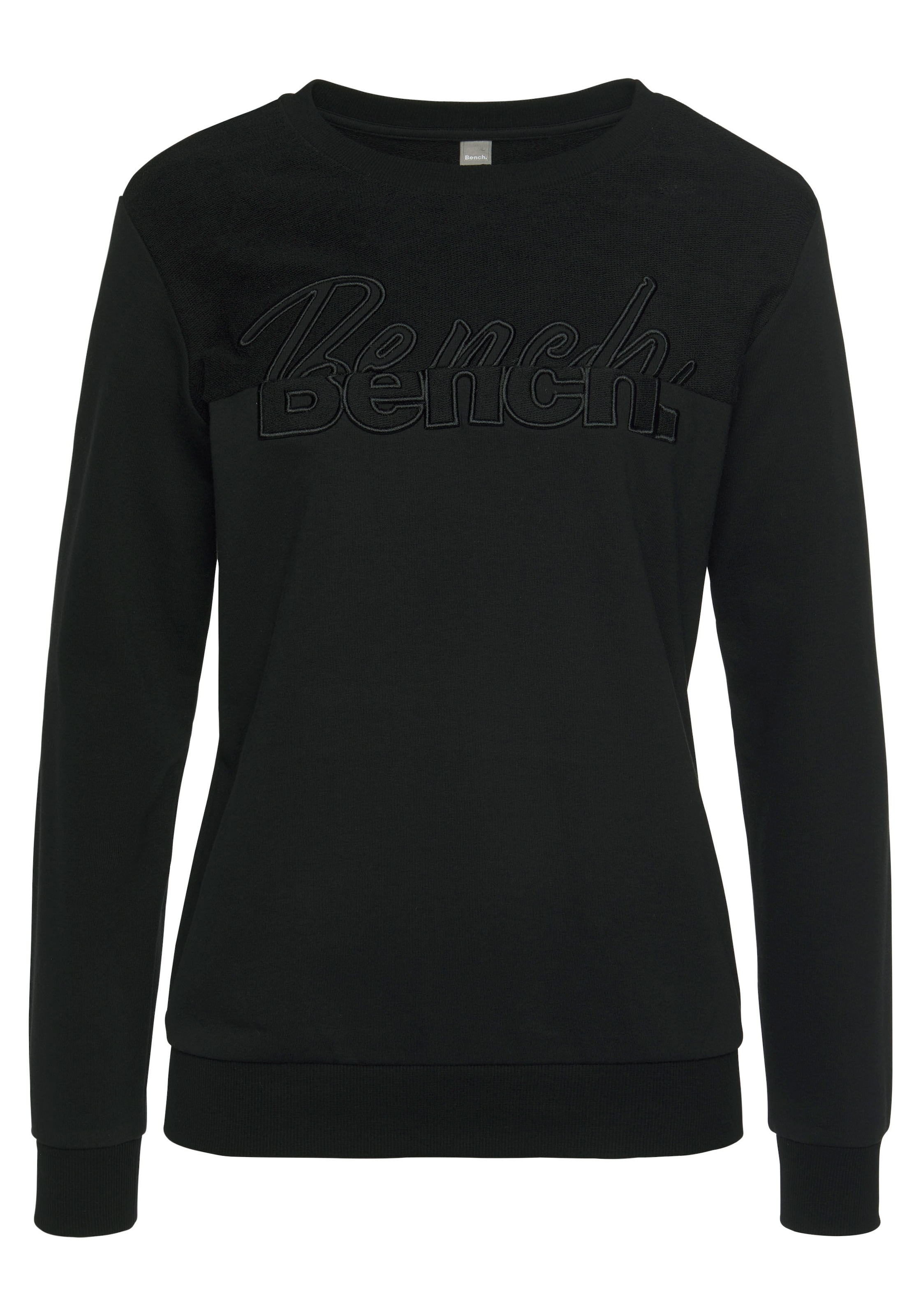 Bench. Sweatshirt, mit Logostickerei, Loungeanzug
