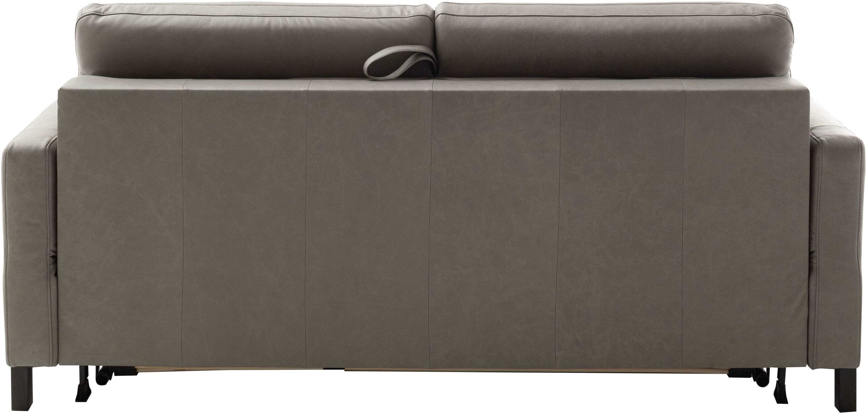 Thumbnail - Home affaire Schlafsofa "Calestra, Lederbezug, 2-Sitzer mit Kaltschaummatratze, Breite 168 cm"