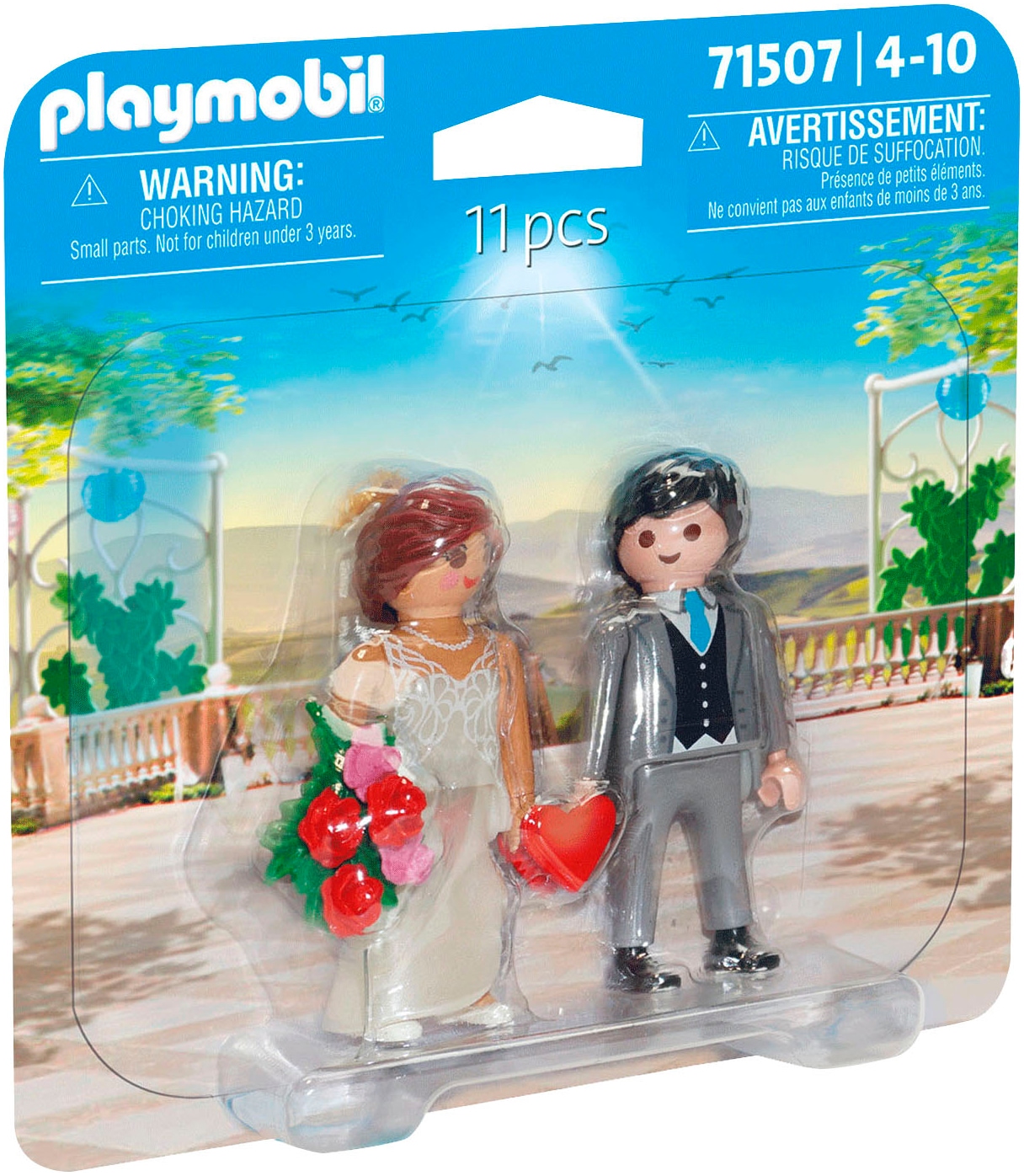 Playmobil® Konstruktions-Spielset »Hochzeitspaar (71507), Duo Pack«, (11 St.), Made in Europe