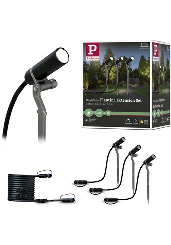 Paulmann LED Gartenstrahler »Outdoor Plug & Shine Ergänzungsset Spot Plantini«, 3... kaufen