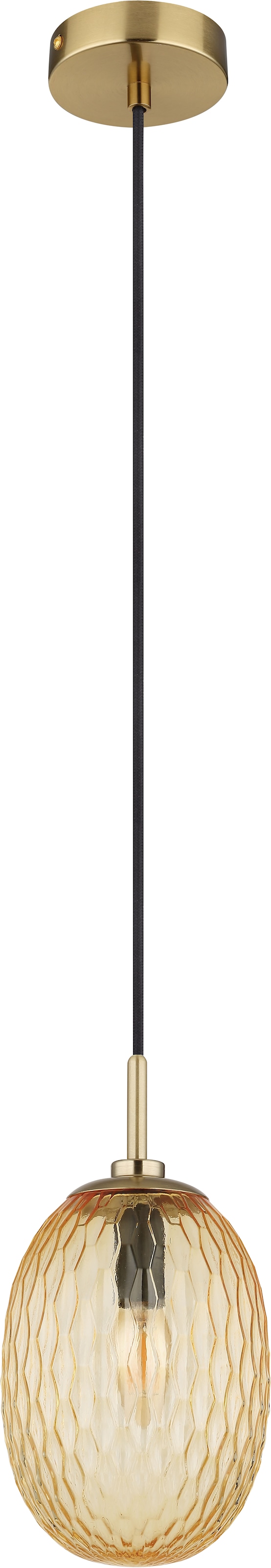 GLOBO LIGHTING Hängeleuchte »DEVIN«, Leuchtmittel E14 | ohne Leuchtmittel, Hängelampe/Pendelleuchte/Esszimmer/Wohnzimmer/Esstisch