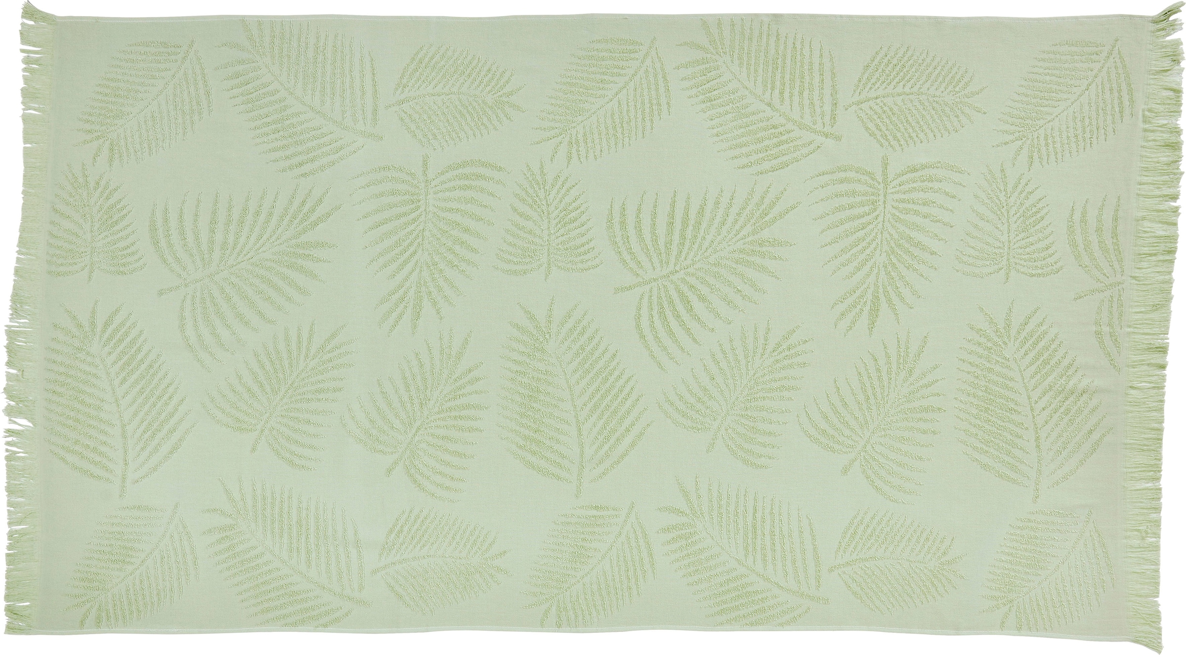 done. Hamamtücher "Palm Leaves" saugfähige Frottier-Innenseite, gemustert, günstig online kaufen