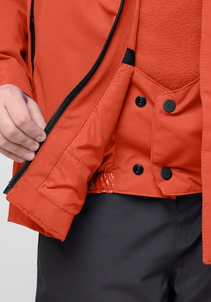 Jack Wolfskin Outdoorjacke »ACTAMIC 2L INS JACKET K«, mit Kapuze