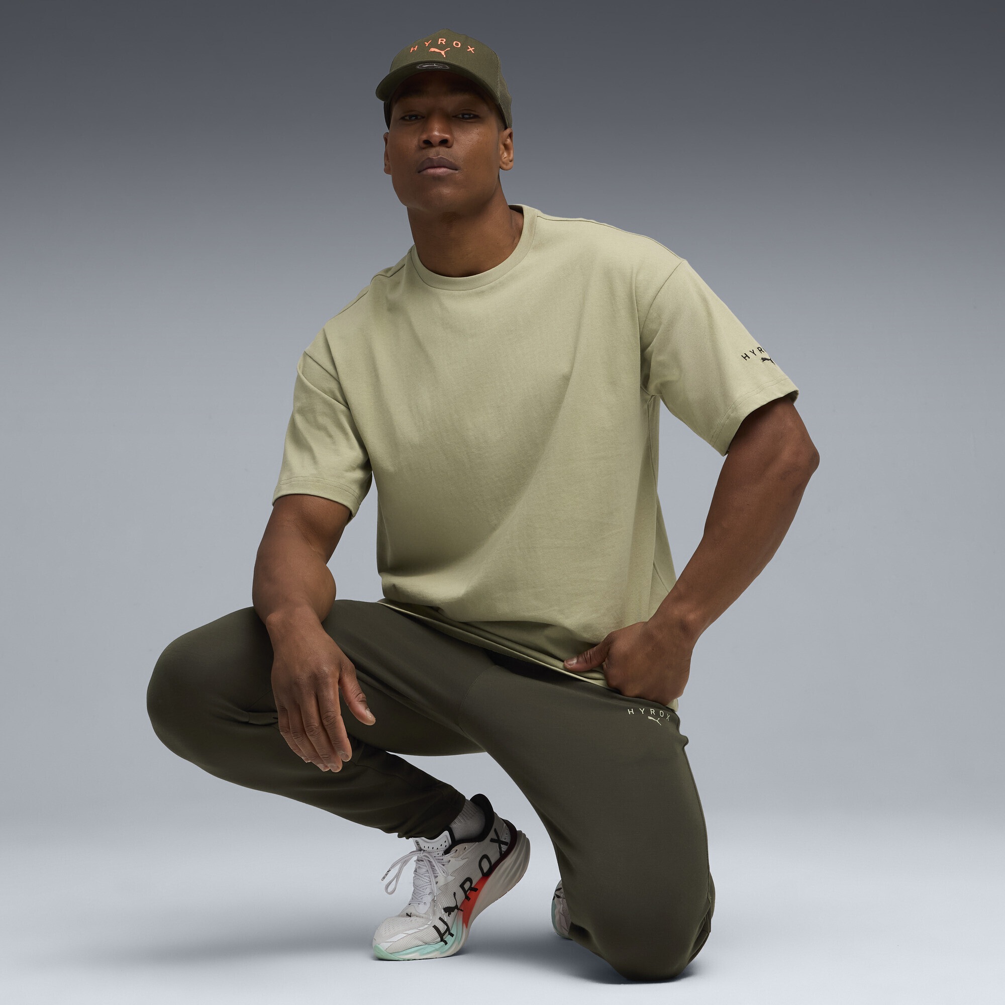 PUMA Trainingshose »PUMA x HYROX CLOUDSPUN Elevated Hose Herren«