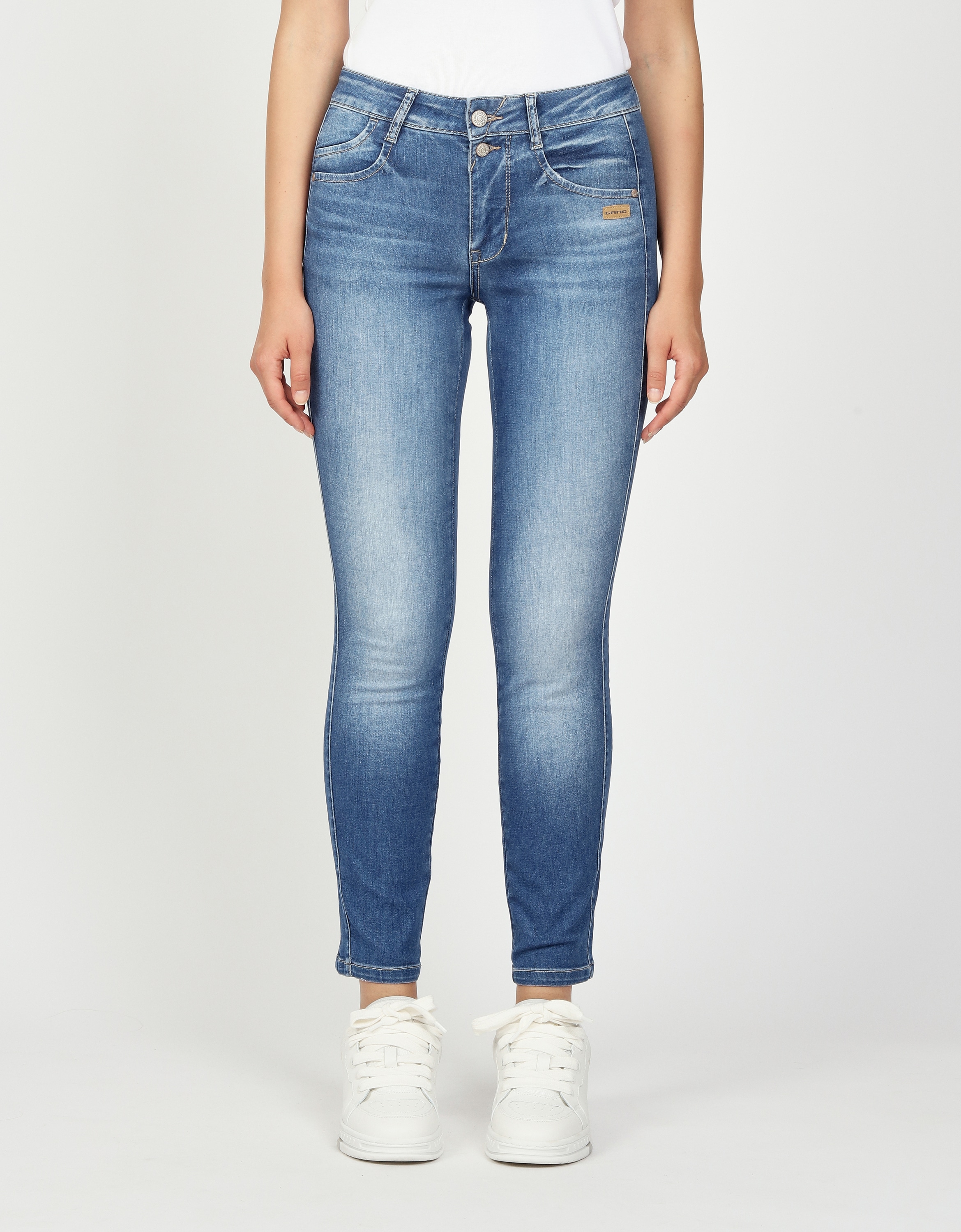GANG Slim-fit-Jeans "GANG Jeans Slim Fit 94SANA CROPPED" günstig online kaufen