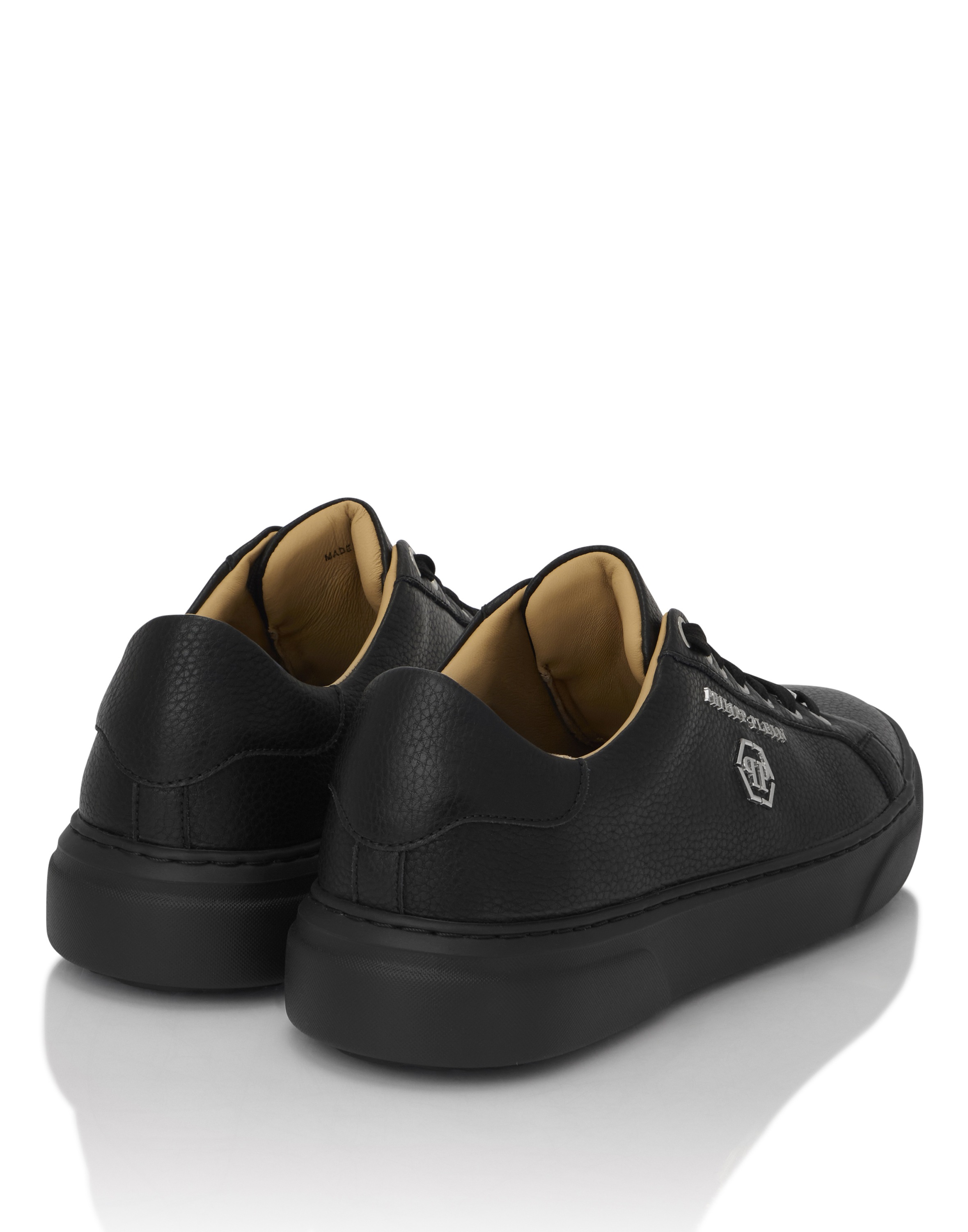 Sneaker PHILIPP PLEIN "Hexagon", Damen, Gr. 40, Normalschaft, 0202, schwarz, schwarz, Schuhe Sneaker 2