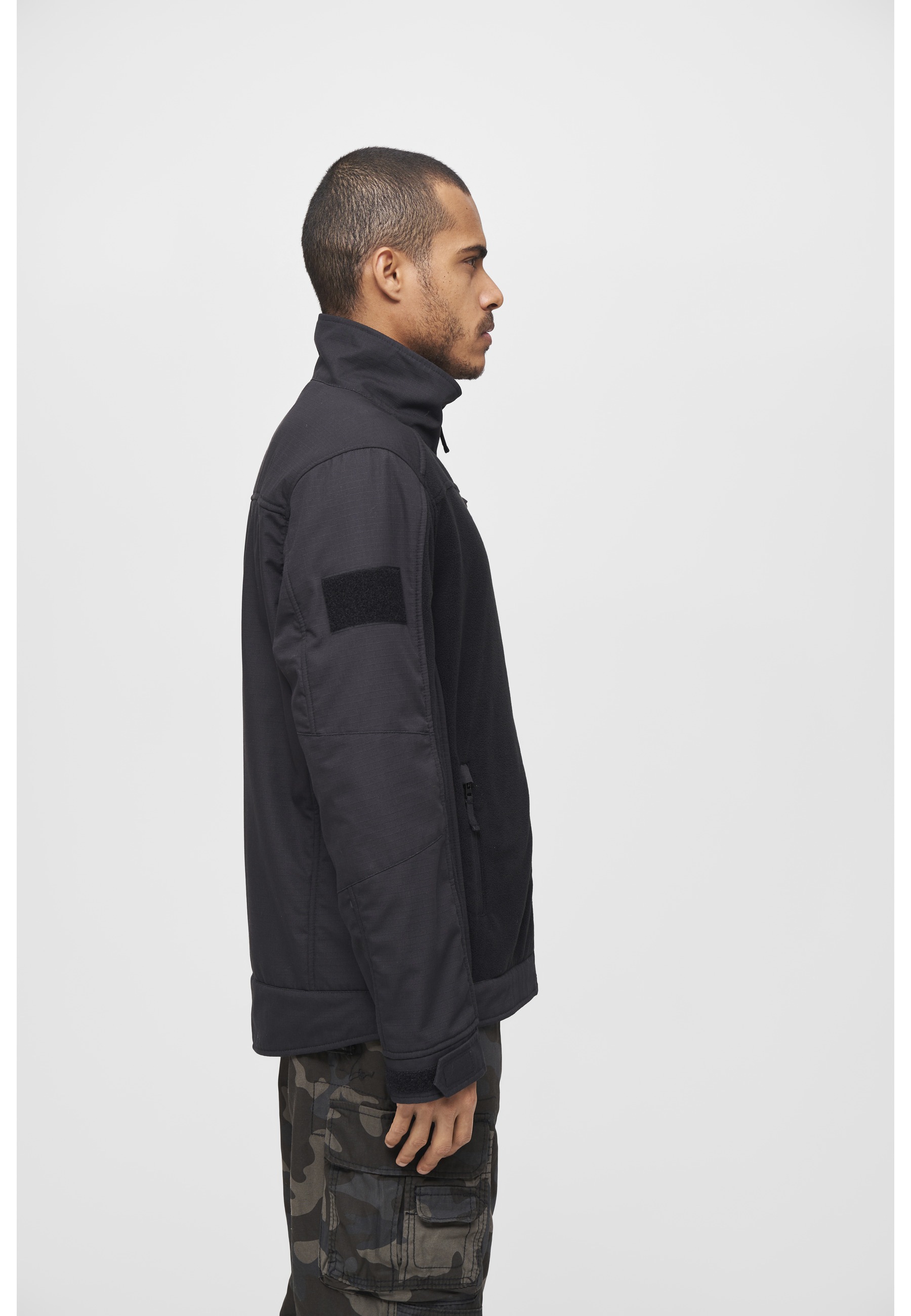 Brandit Allwetterjacke »Brandit Herren Fleecejacket Ripstop« 1 Stk. tlg. ohne Kapuze