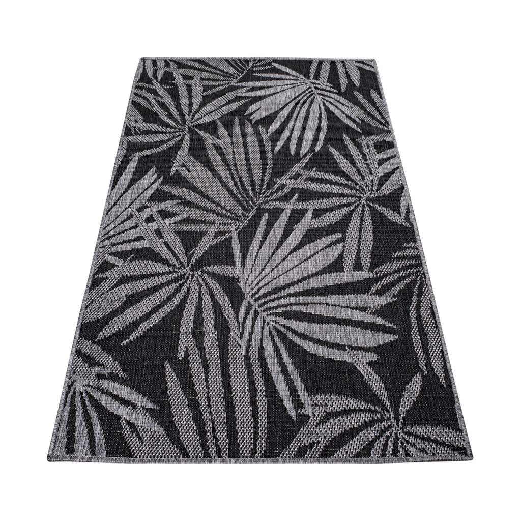 Carpet City Outdoorteppich »DUO RUG 5771«, rechteckig, 5 mm Höhe, Wendeteppich Wetterfest In- & Outdoor, Balkon, Terrasse, Wohnzimmer