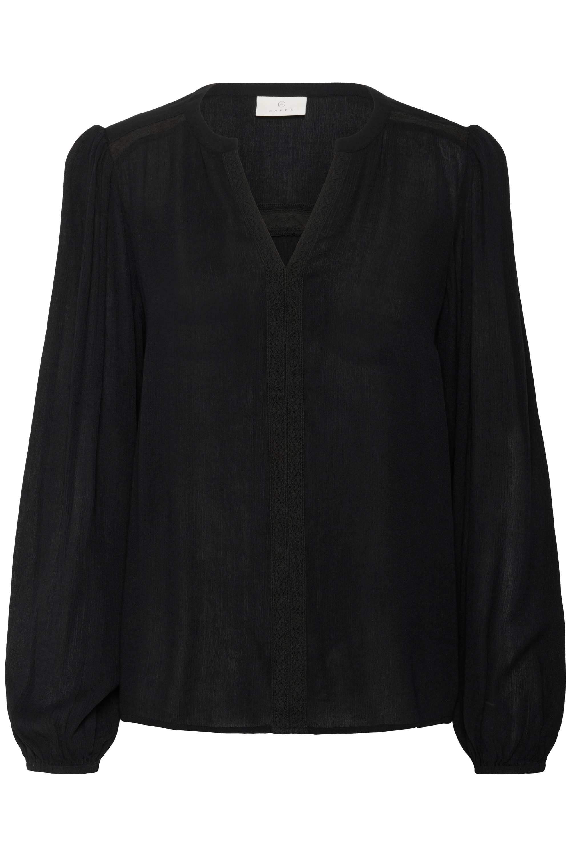 KAFFE Langarmbluse "Damen Langarm-Bluse KAstine"