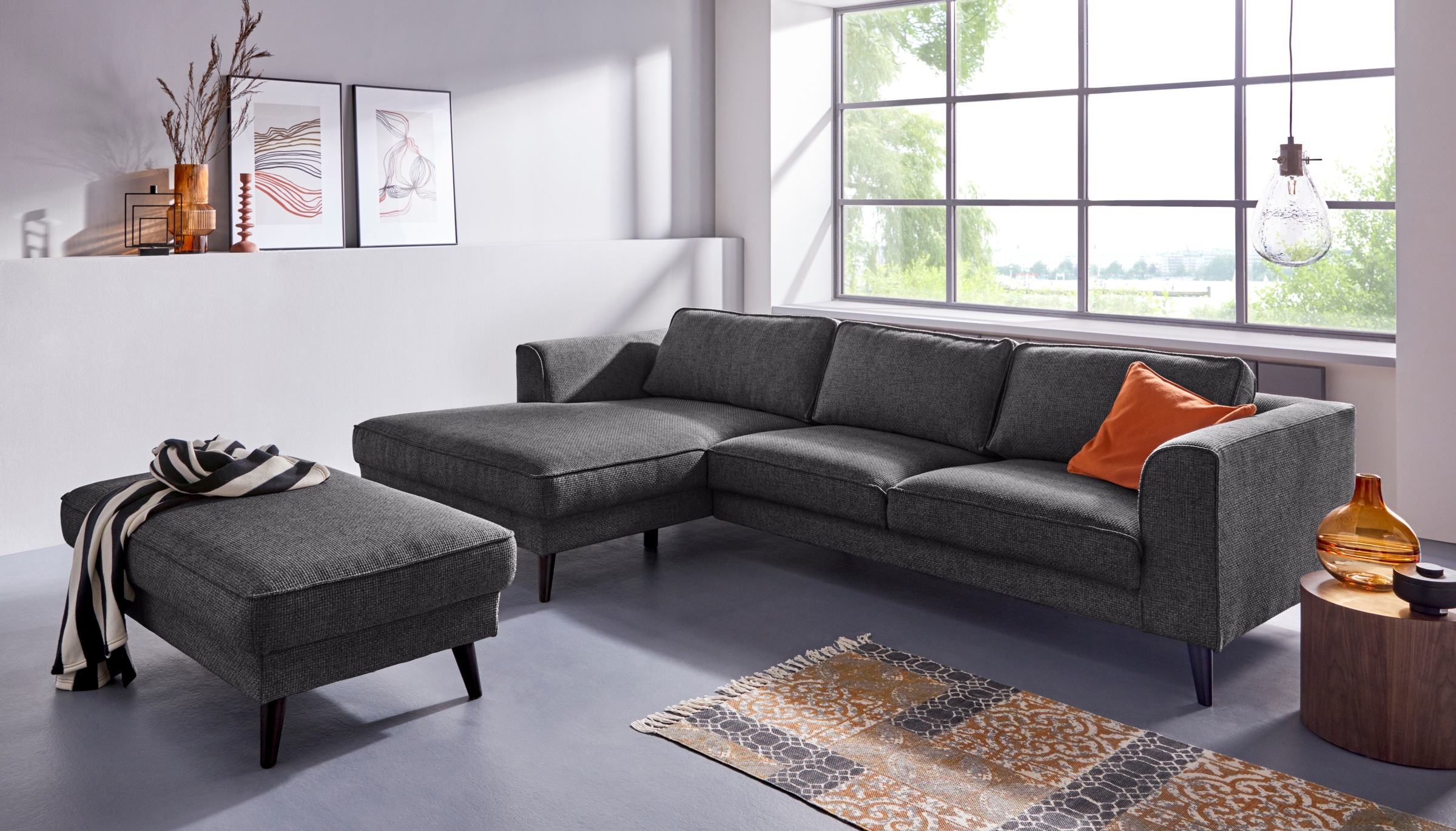 INOSIGN Ecksofa »Lumber Jack, L-Form«, in moderner Optik