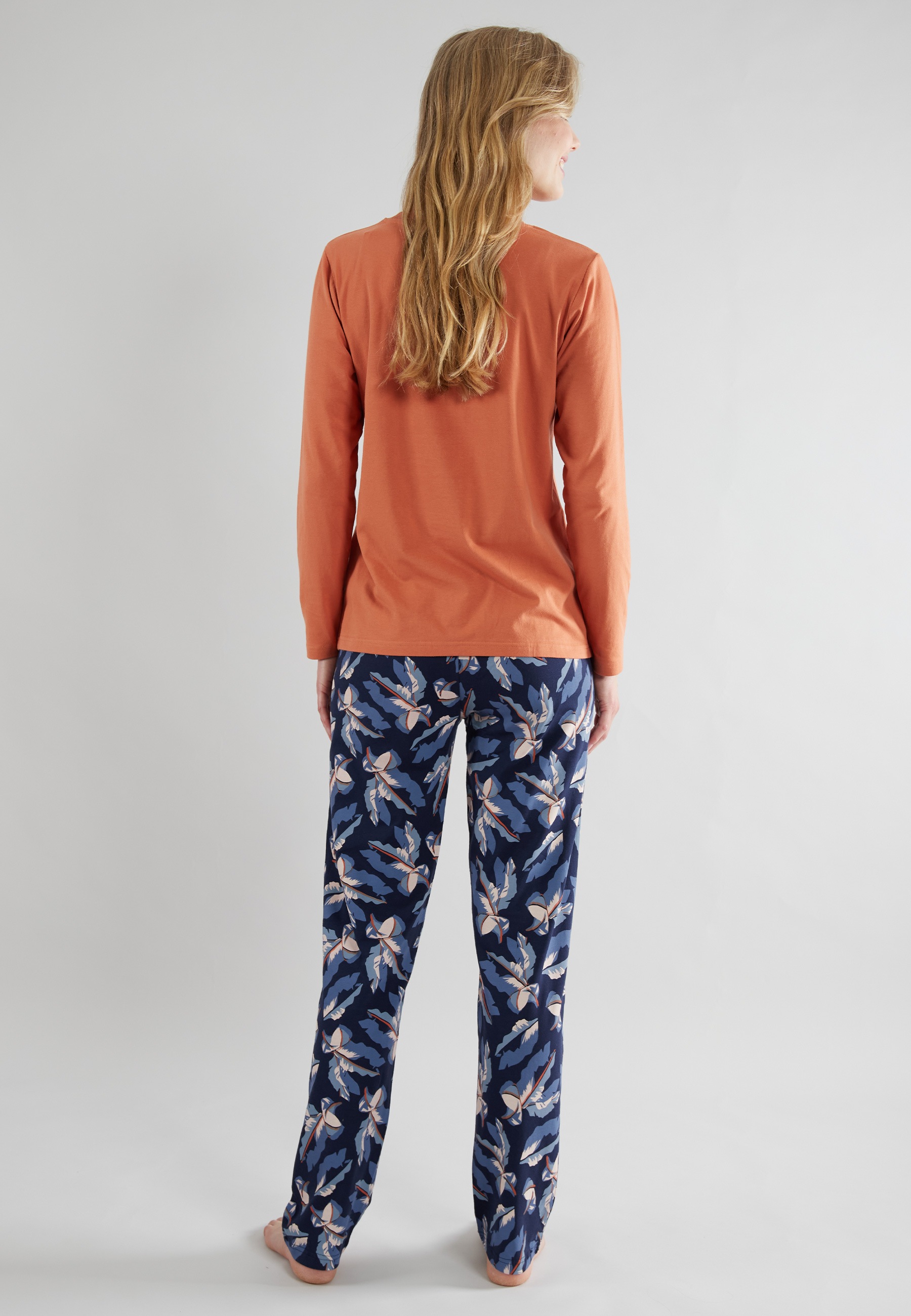 TOM TAILOR Pyjama "Manila", (2 tlg.), mit gemusterter Hose günstig online kaufen