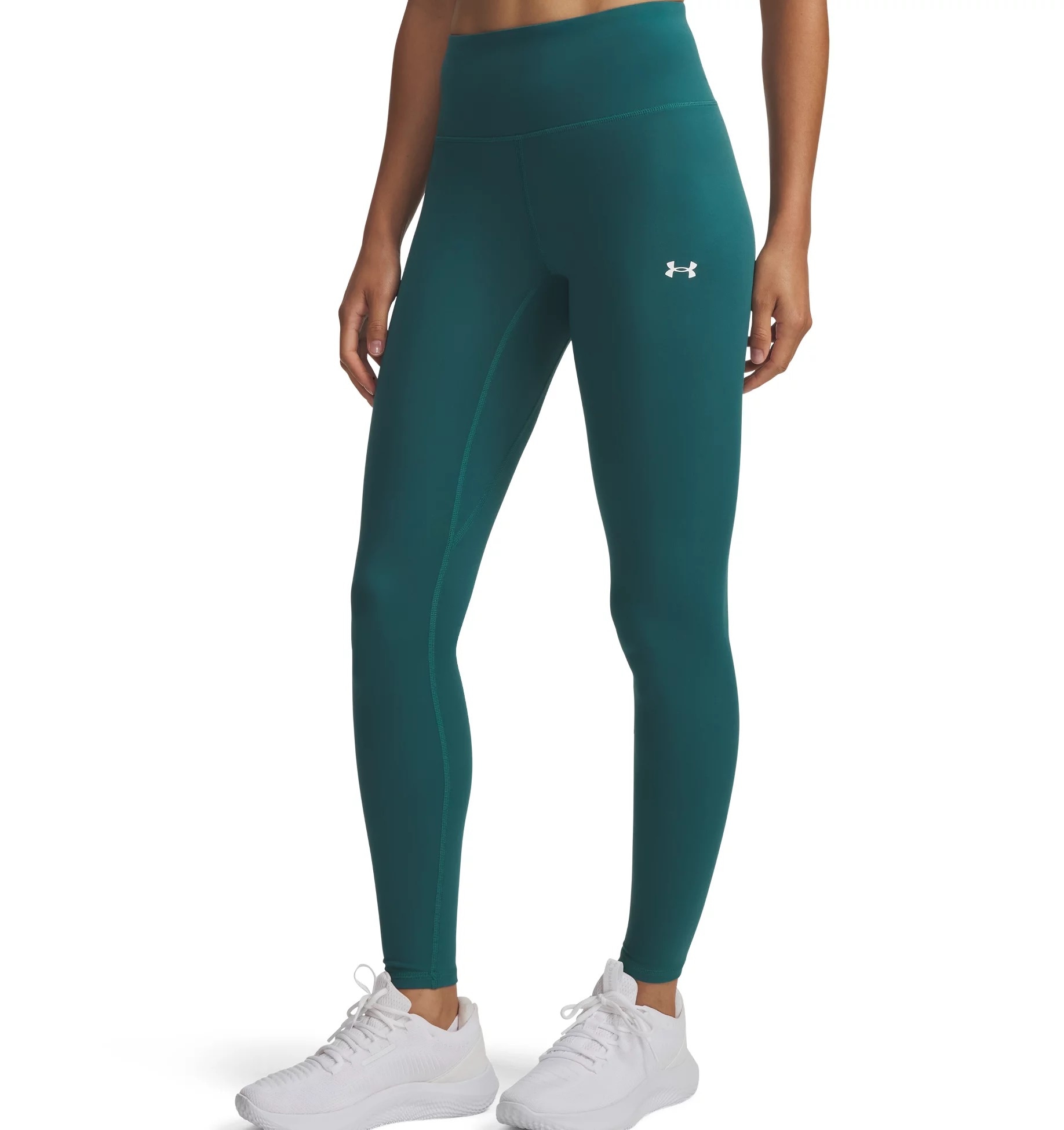 Under Armour Trainingstights "MOTION LEGGING EMEA" sportlicher Stil, Materialmix aus Polyester und Elasthan