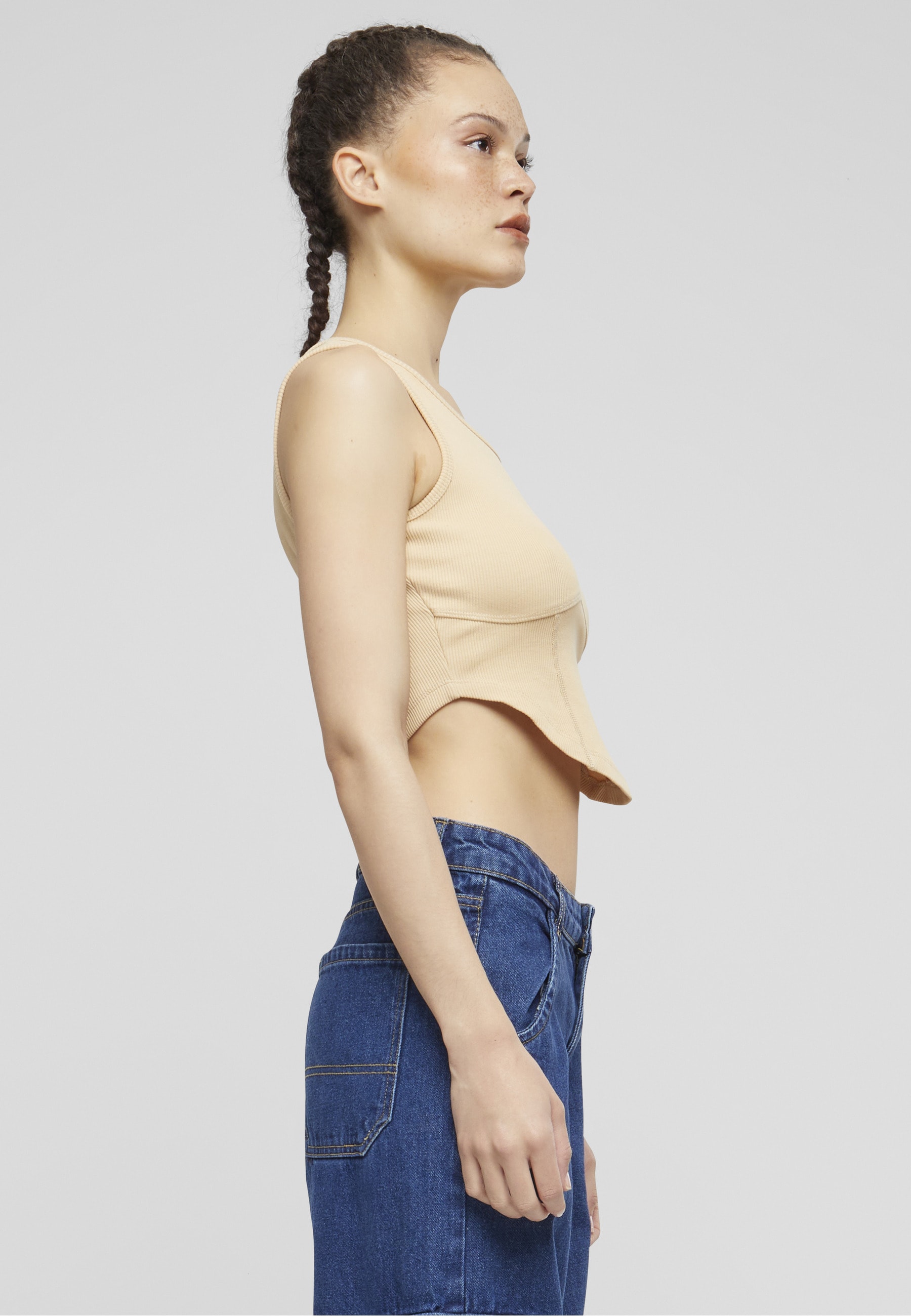 Karl Kani Muskelshirt »Karl Kani Damen KW241-001-2 Karl Kani Og Corset Rib Top« 1