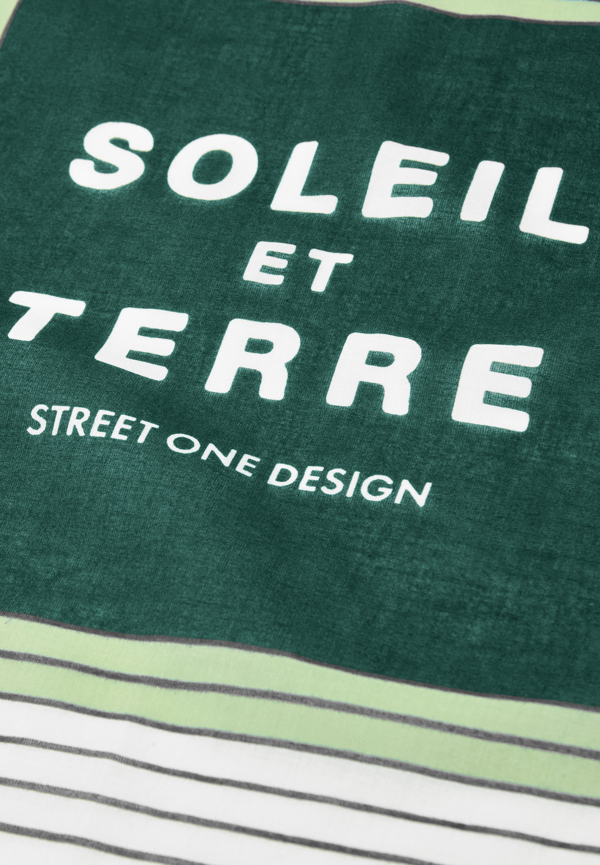 STREET ONE Halstuch mit grafischem Muster