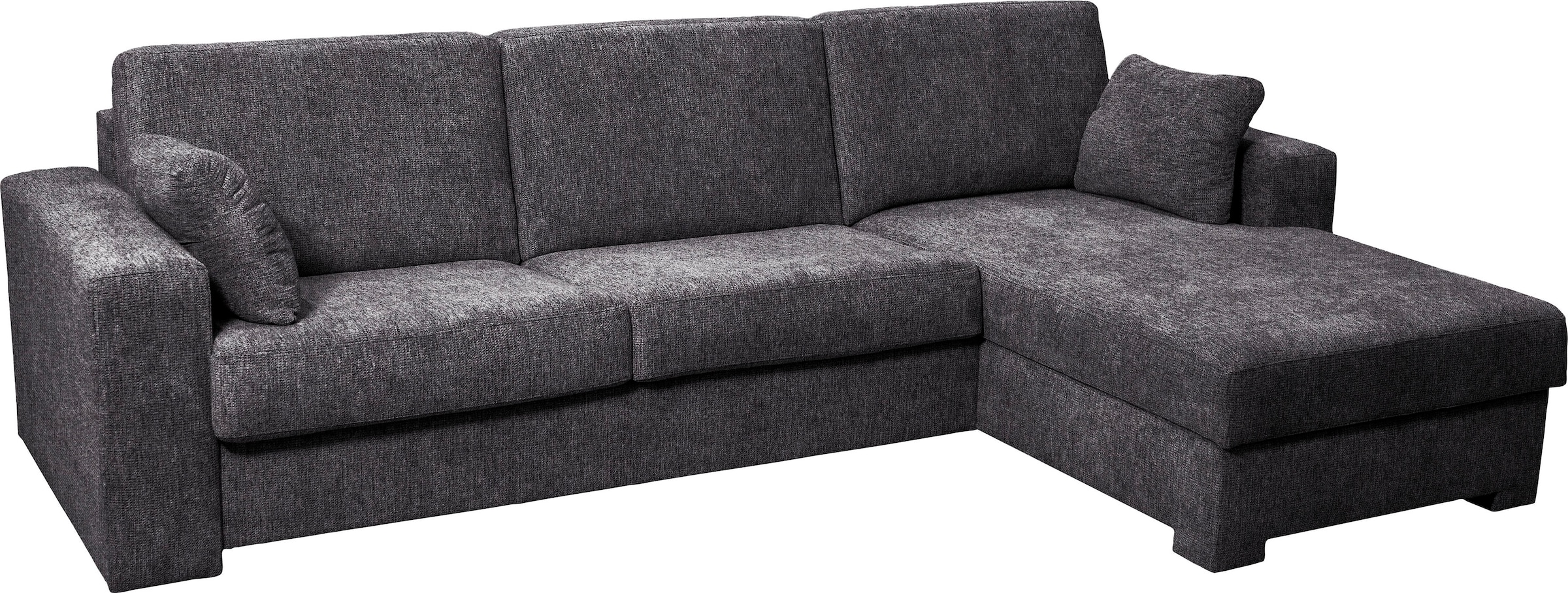 Home affaire Ecksofa "Roma "M" Matratzenhöhe 14 cm, Dauerschlaffunktion, mi günstig online kaufen