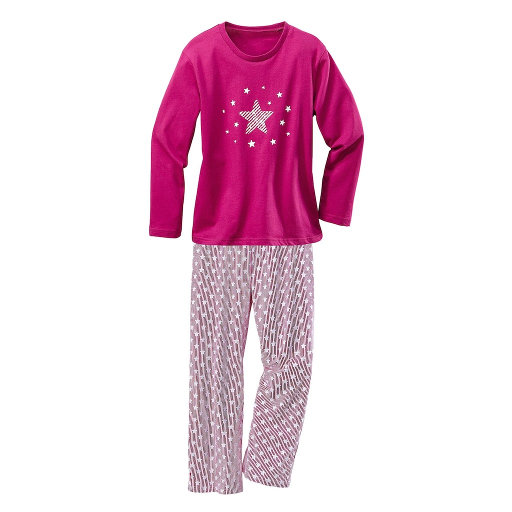 petite fleur Pyjama, (Set, 4 tlg., 2 Stück)