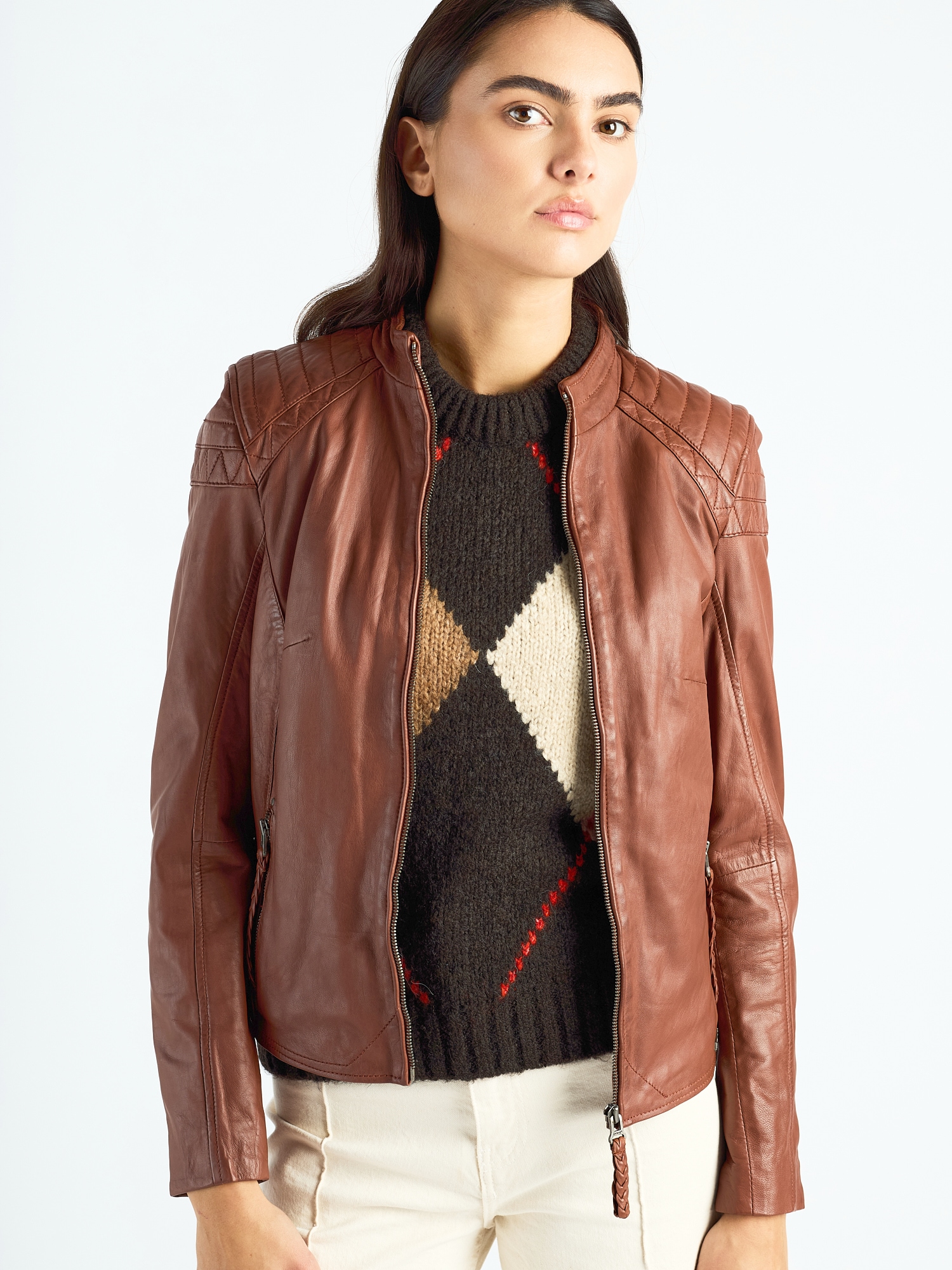 Maze Lederjacke »Brightwater«