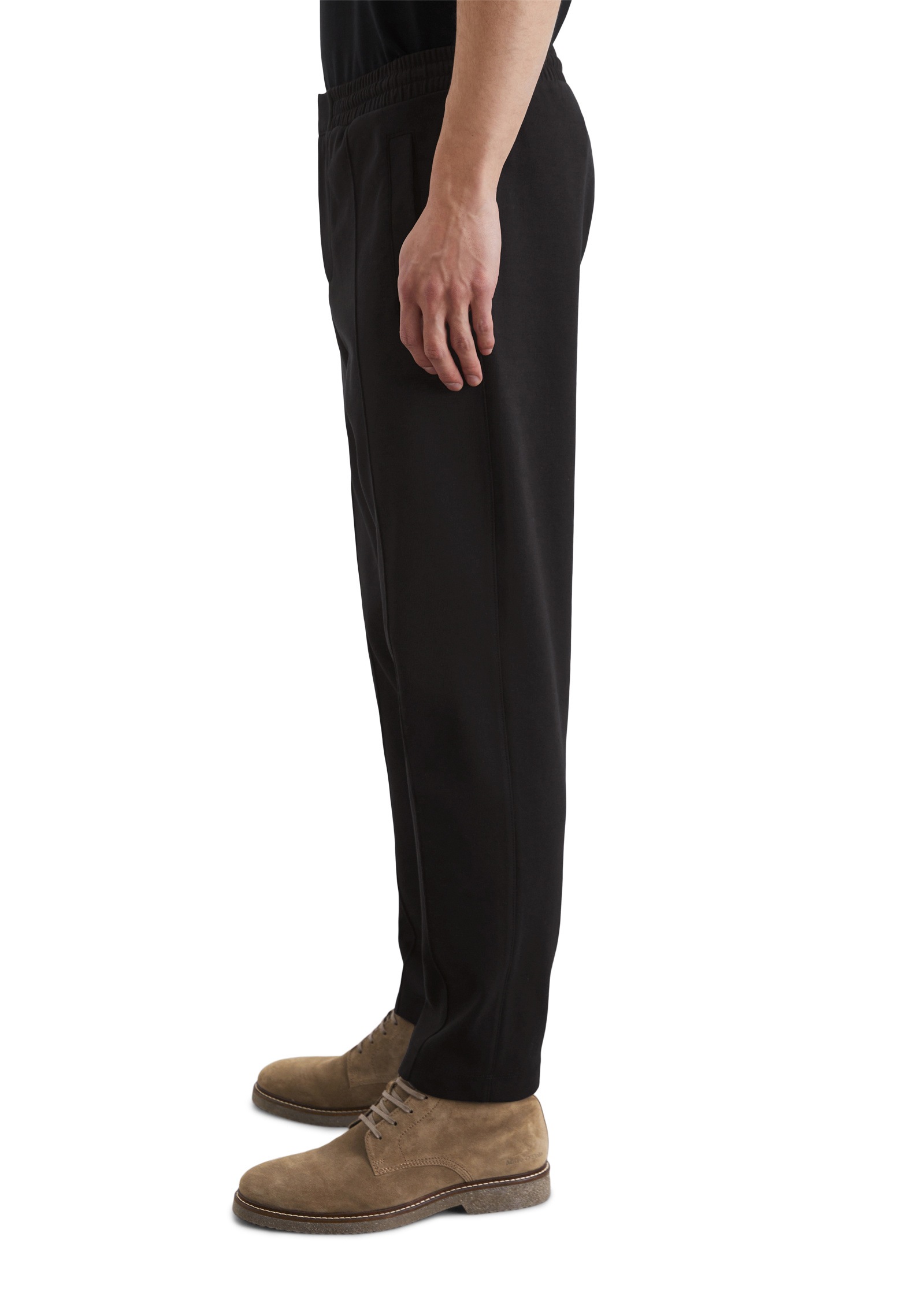Marc O'Polo Jerseyhose »mit Bundfaltennaht«