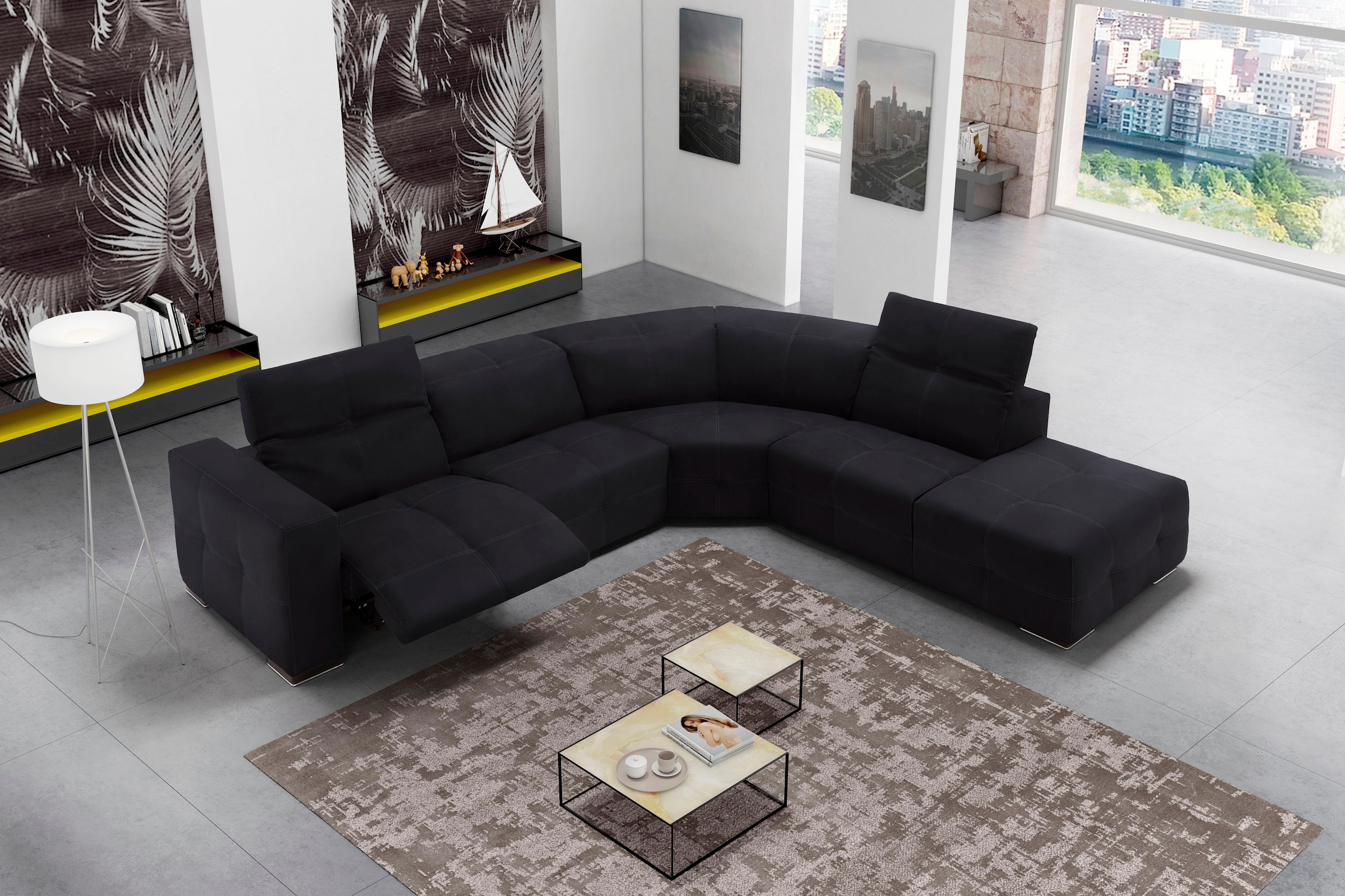 Egoitaliano Ecksofa "Sauvanne, Designsofa der Extraklasse, elegant und bequ günstig online kaufen