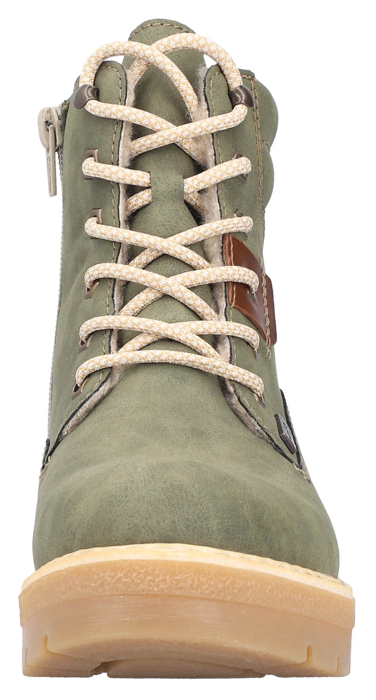 Rieker Winterstiefelette, Winterboots, Schnürboots mit wasserabweisender riekerTEX-Membran