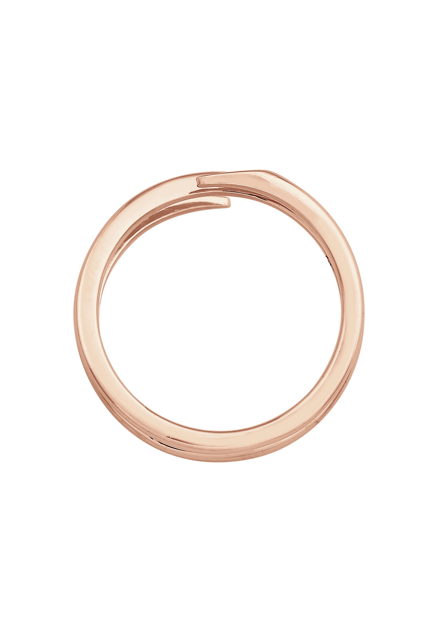 Elli Fingerring »Wickelring Twist Fein 925 Silber«