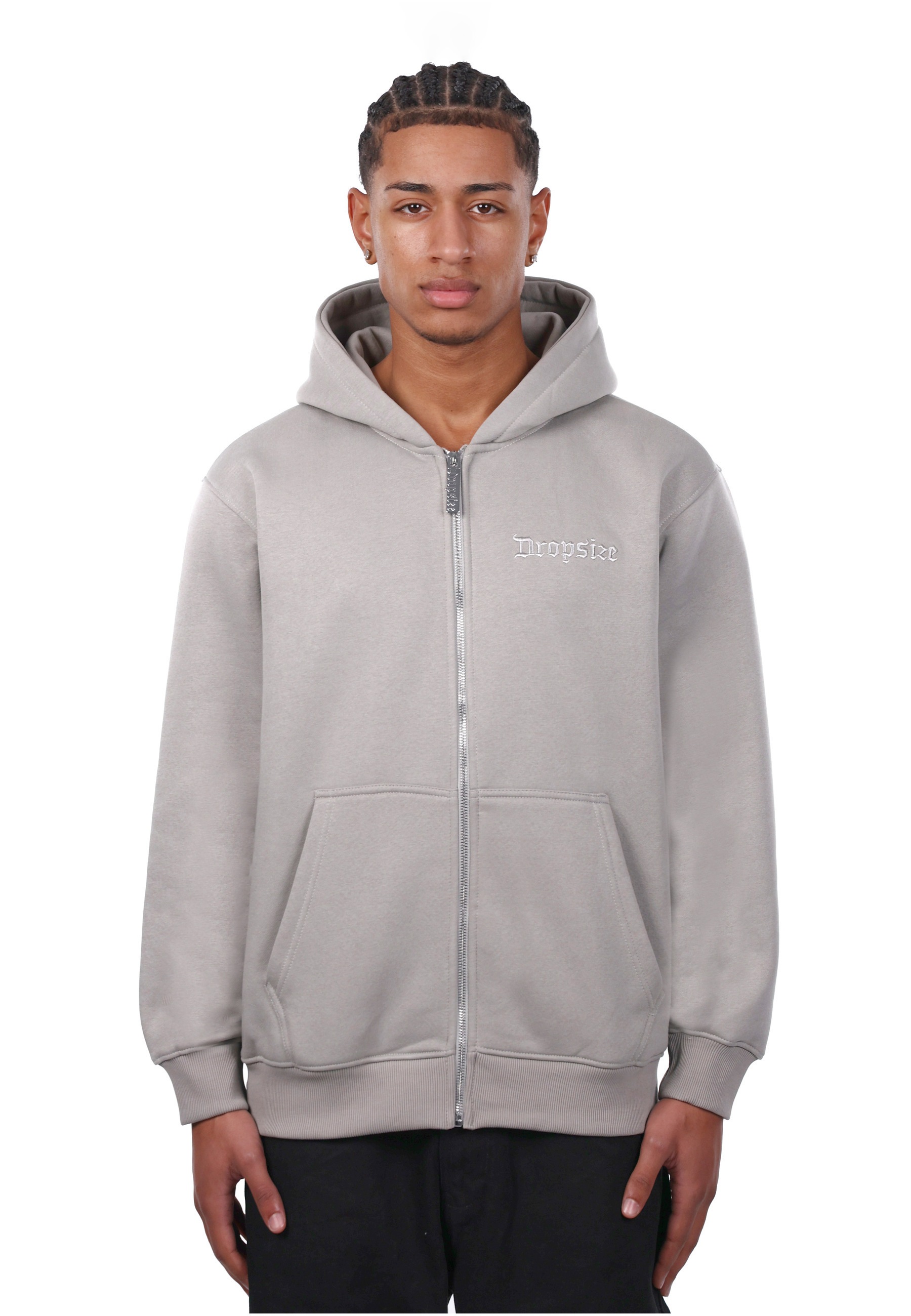 Dropsize Kapuzenpullover "Dropsize Dropsize REGULAR FIT ZIP-HOODIE" 1 tlg. günstig online kaufen