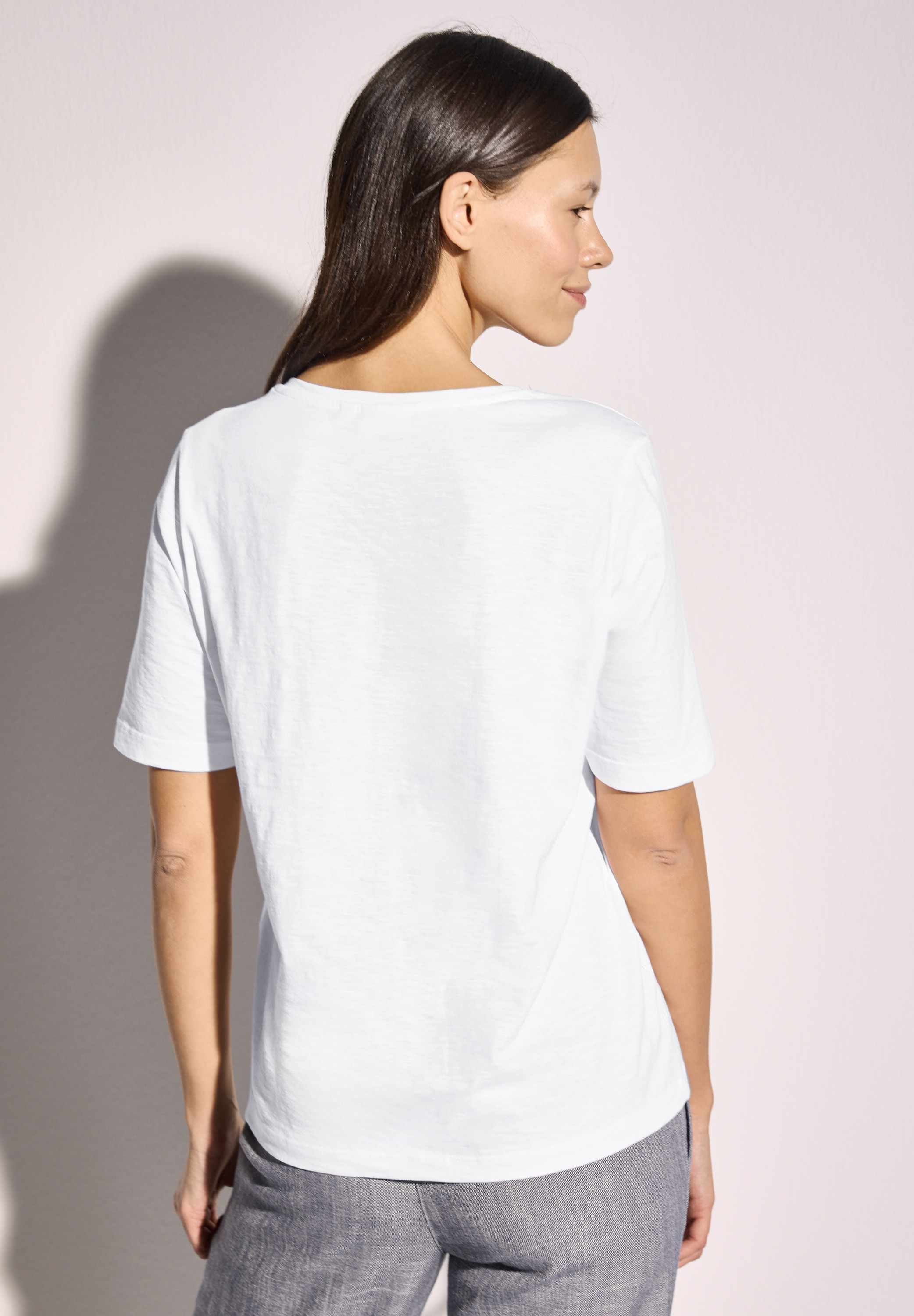 Cecil V-Shirt, mit V-Ausschnitt
