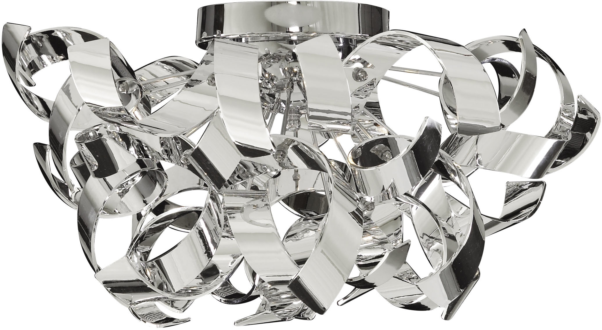 Searchlight Deckenleuchte »Curls 3Lt Deckenleuchte - Chrommetall« G9 1 Stk.