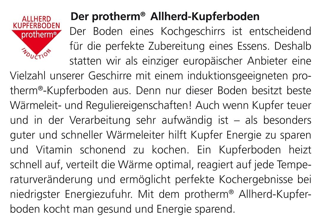SCHULTE-UFER Topf-Set »Profi Line i«, Edelstahl 18/10, (Set, 5 tlg.), mit Allherd-Kupferboden