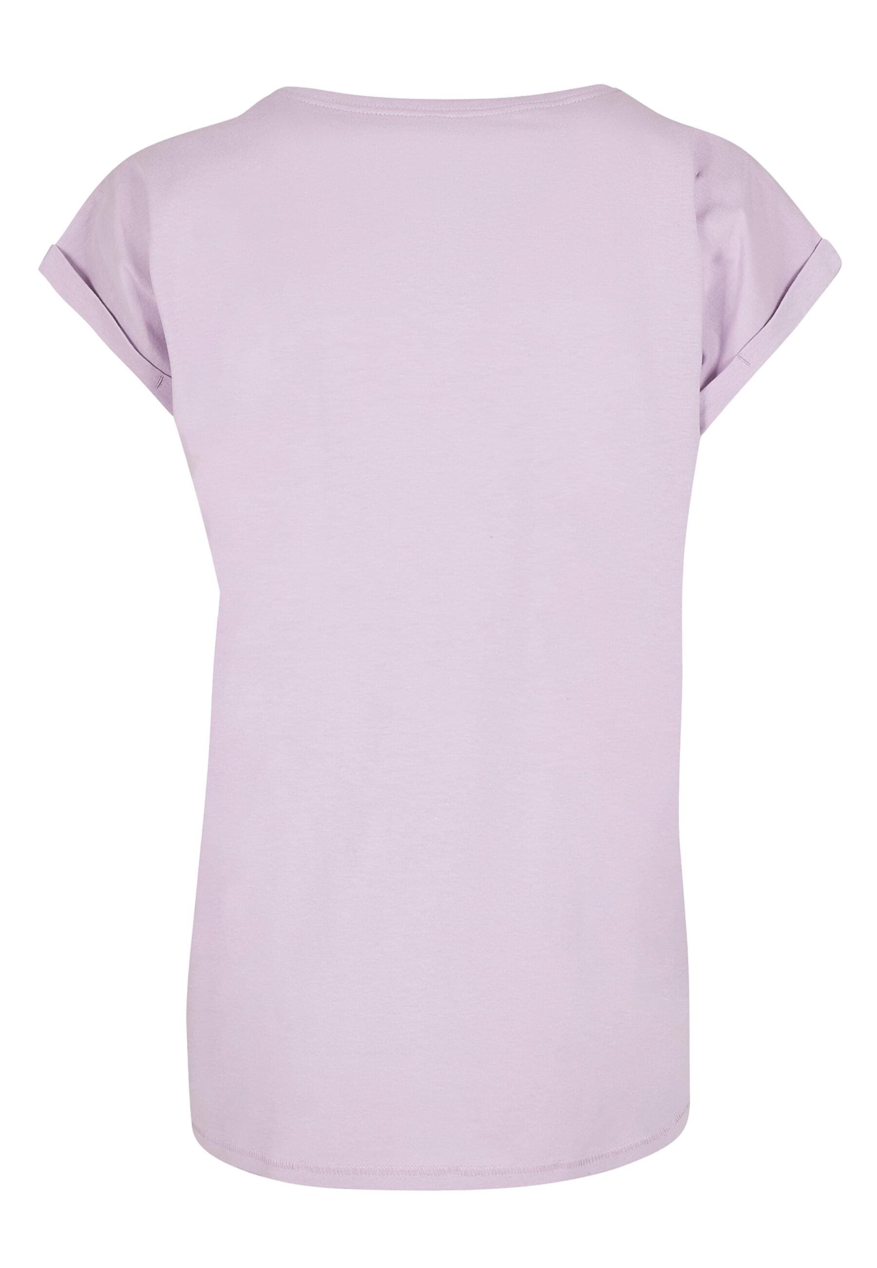 Merchcode T-Shirt »Merchcode Damen Ladies Color Splash Player Extended Shoulder Tee«, (1 tlg.)