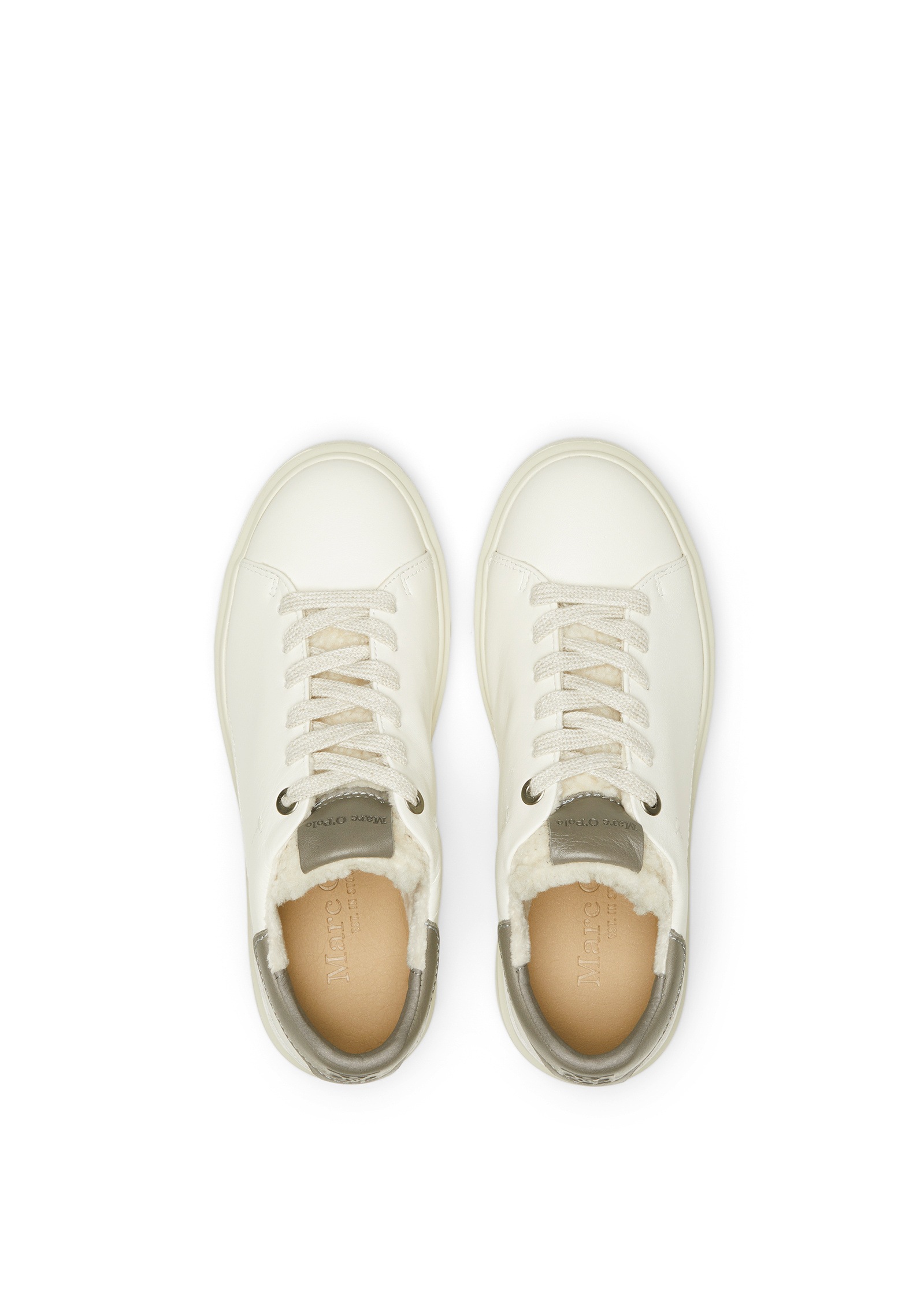 Marc O'Polo Sneaker »mit flauschiger Teddyfell-Zunge«