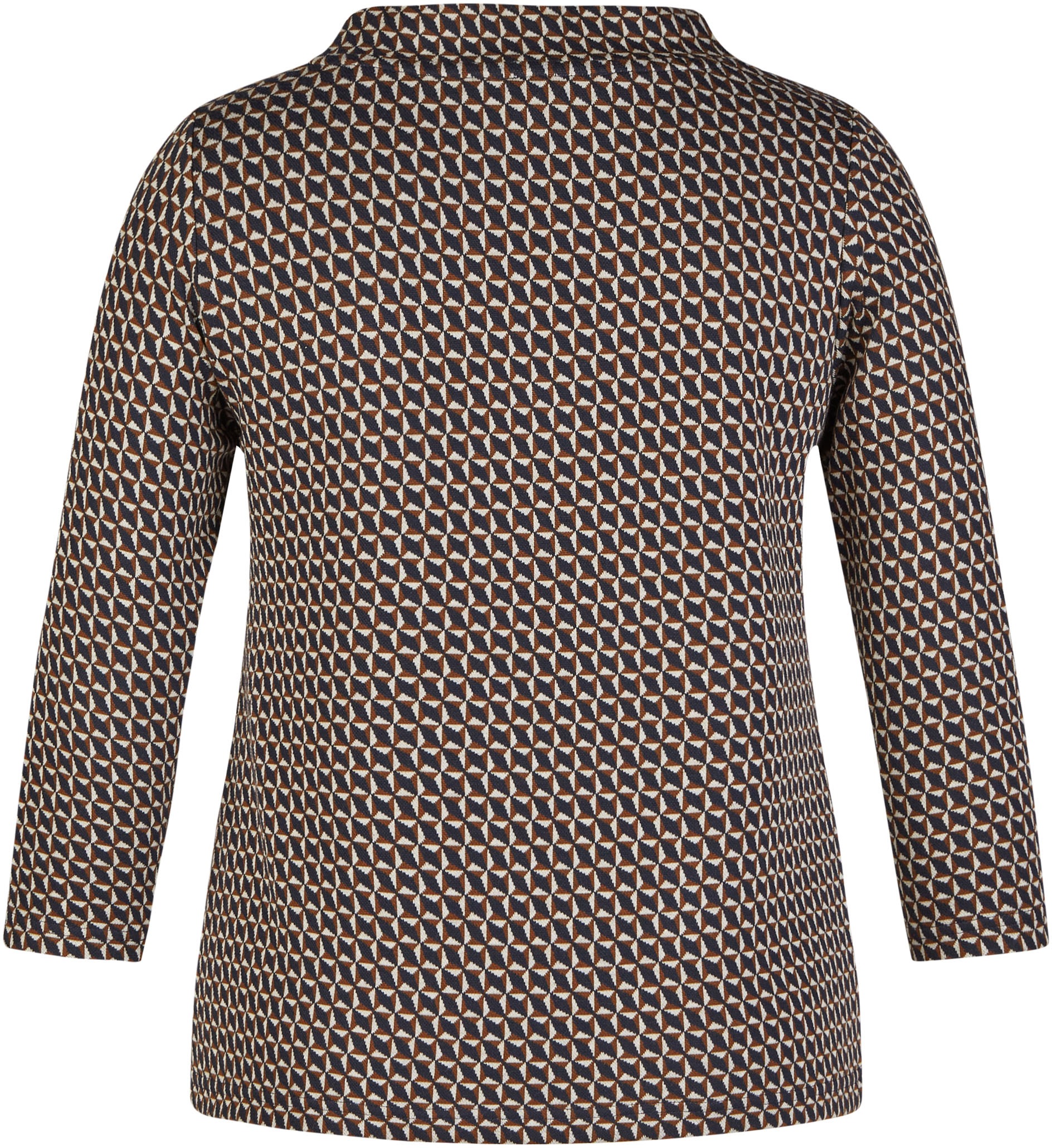 Rabe 3/4-Arm-Shirt, mit Allover-Druck