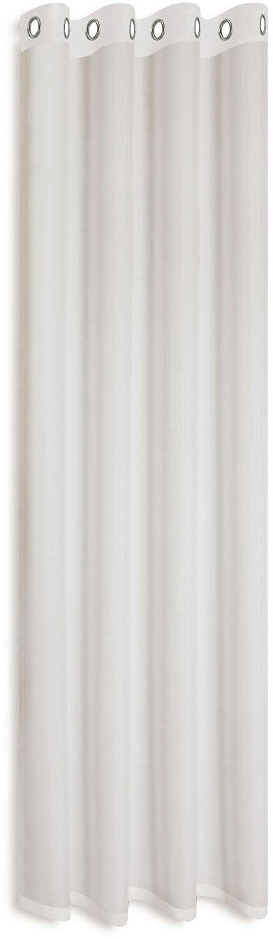 Gerster Vorhang "Ilia" Ösen 1 Stk. tlg. HxB: 235x140, klasischer Uni Ösensc günstig online kaufen