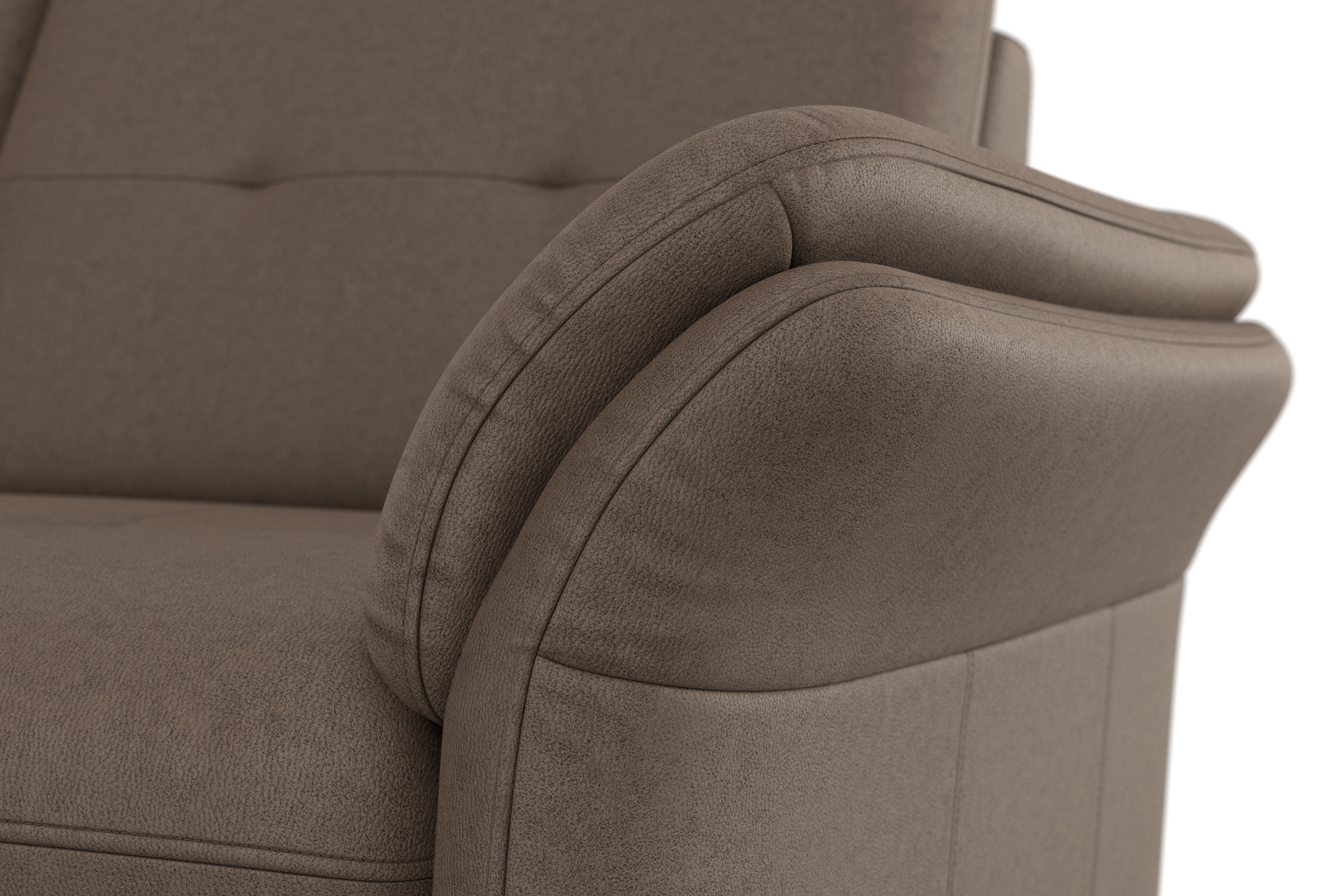 sit&more Ecksofa »Göteborg«, Sitztiefenverstellung und Federkern, wahlweise mit Bettfunktion