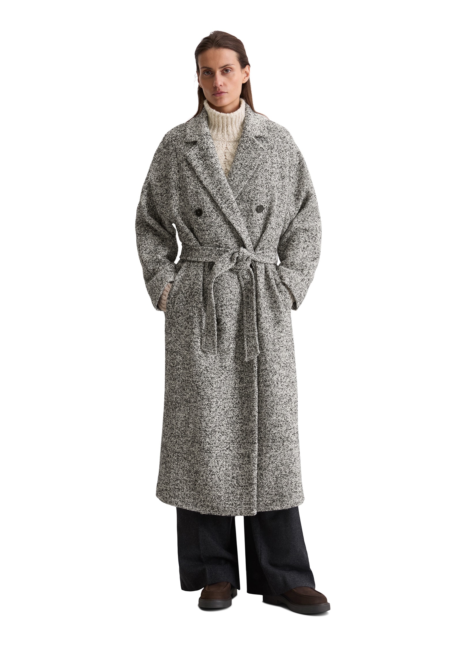 Marc O'Polo Wollmantel »aus recyceltem Wolle-Polyester-Mix«