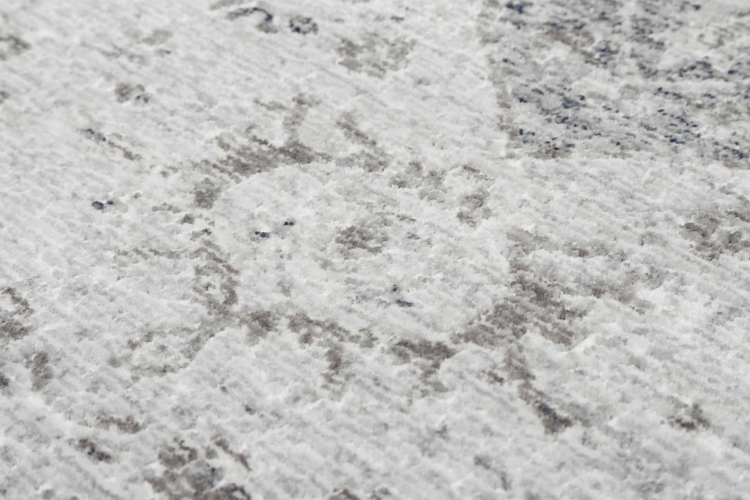 Wecon home Teppich »SoHo Touch« rechteckig 7 mm Höhe Hoch-Tief-Struktur, Wohnzimmer