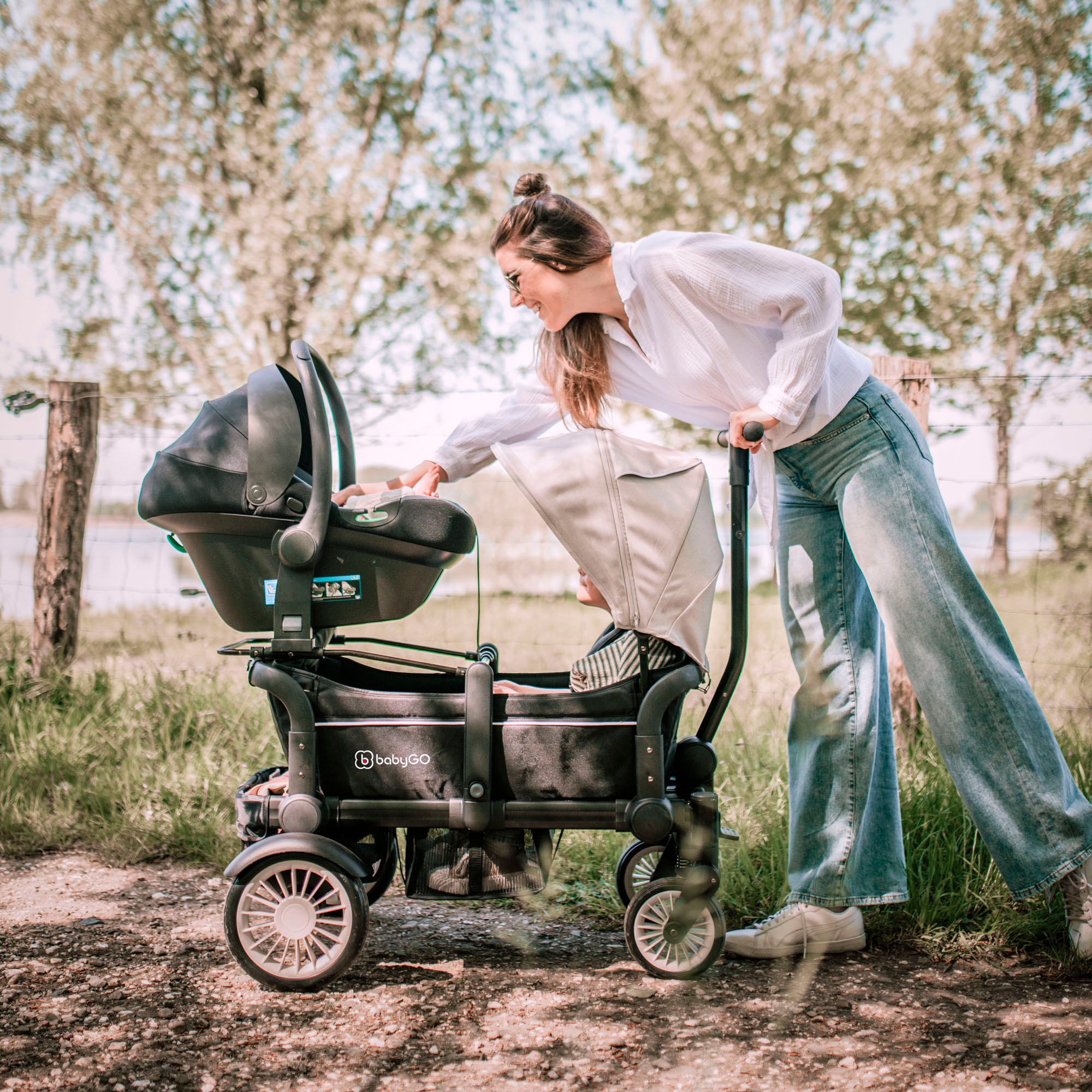 BabyGo Maxi-Cosi Adapter »Babyschalen-Adapter für Cozy Rider«