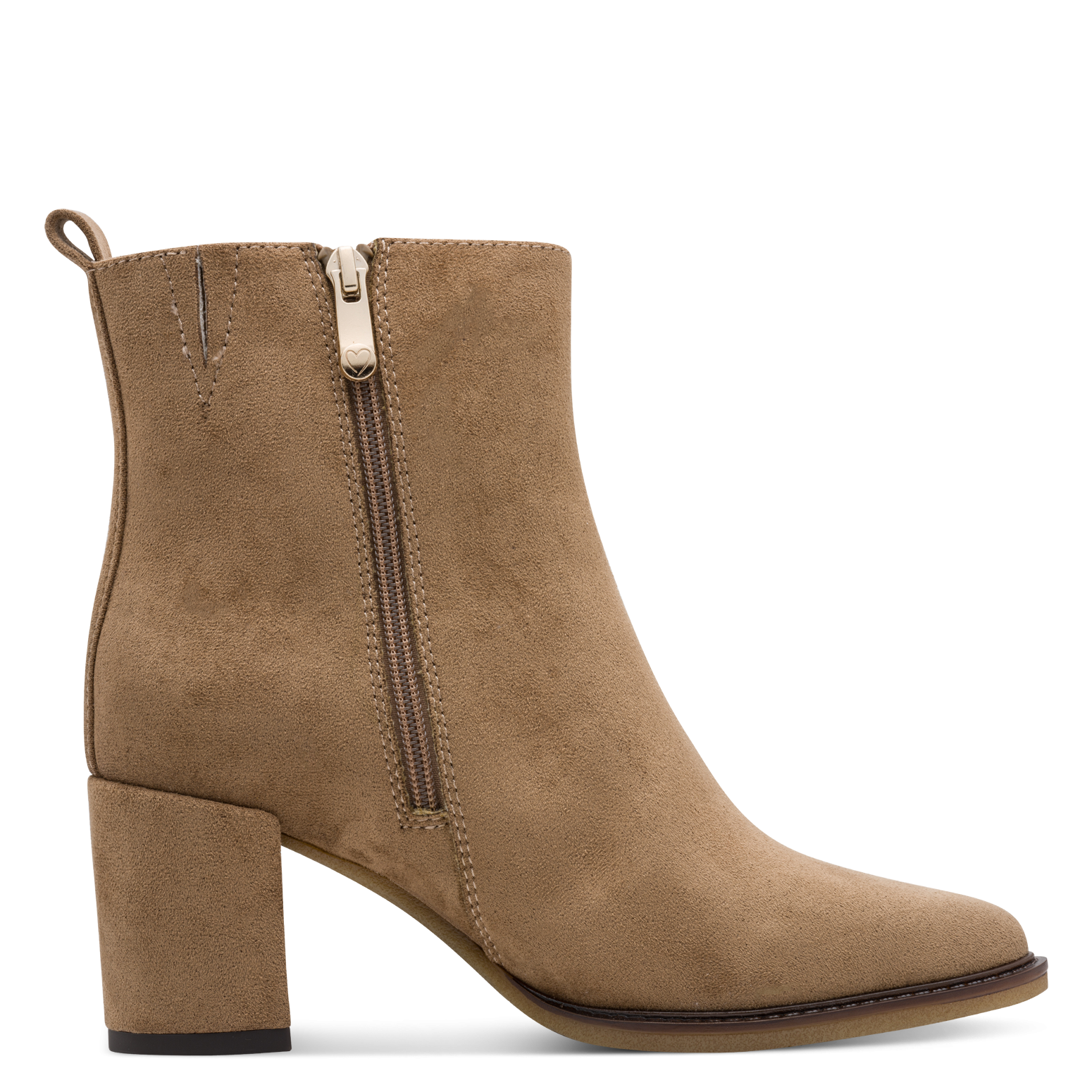 MARCO TOZZI Stiefelette  Cowboy-Boots, Ankle Boots mit Kordel-Schmuckelement
