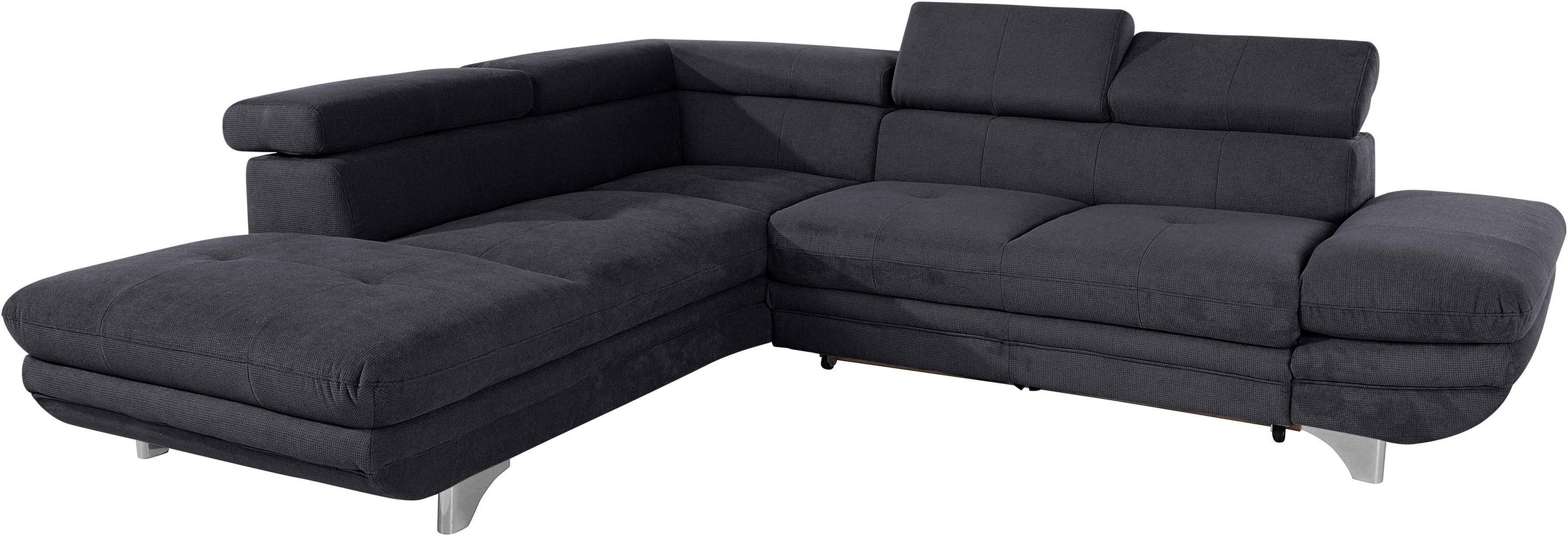 COTTA Ecksofa "Enterprise L-Form", mit Arm- & Kopfteilverstellung, wahlweis günstig online kaufen
