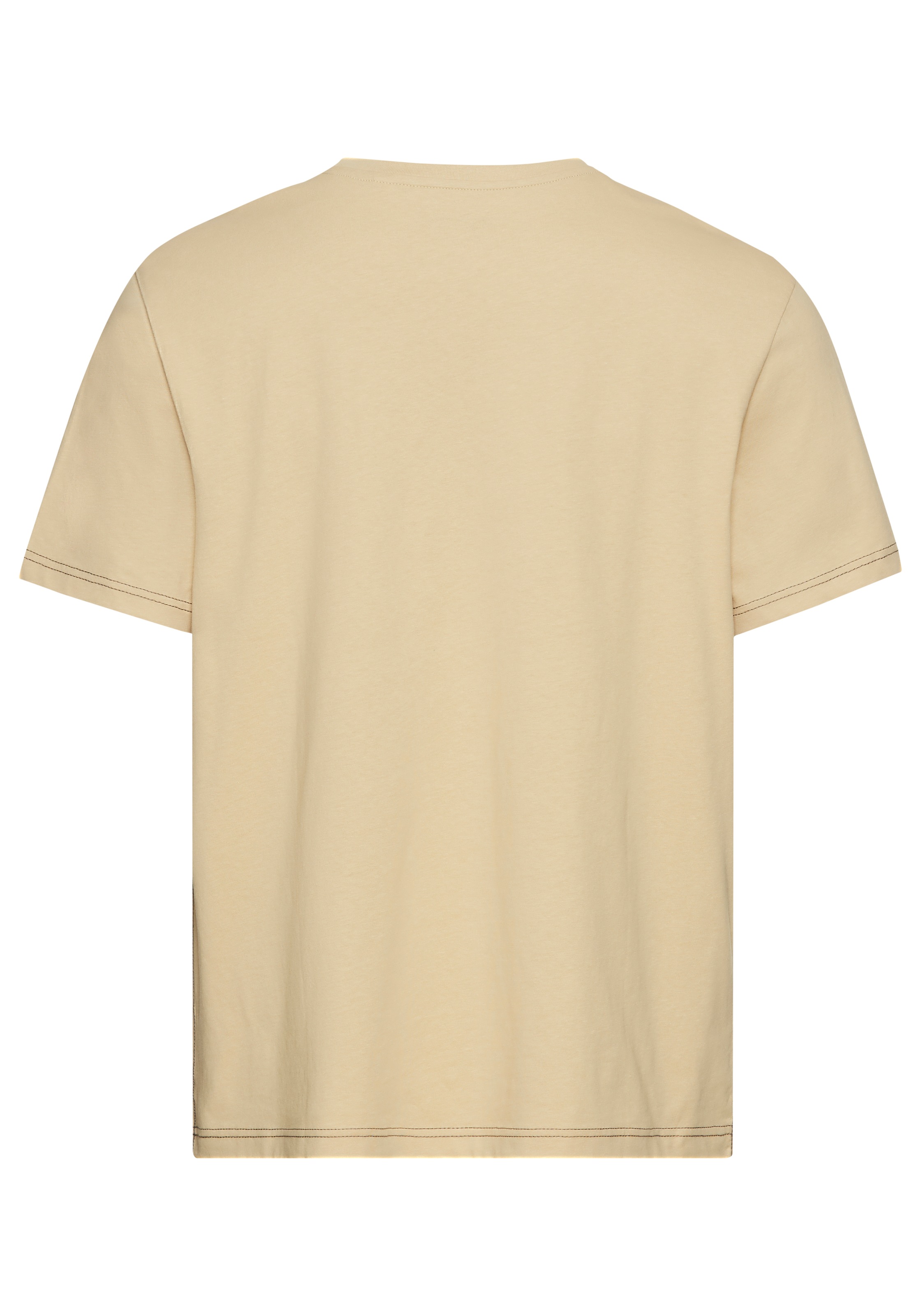Man's World T-Shirt, mit Kontrastnähten und funktionaler Brusttasche