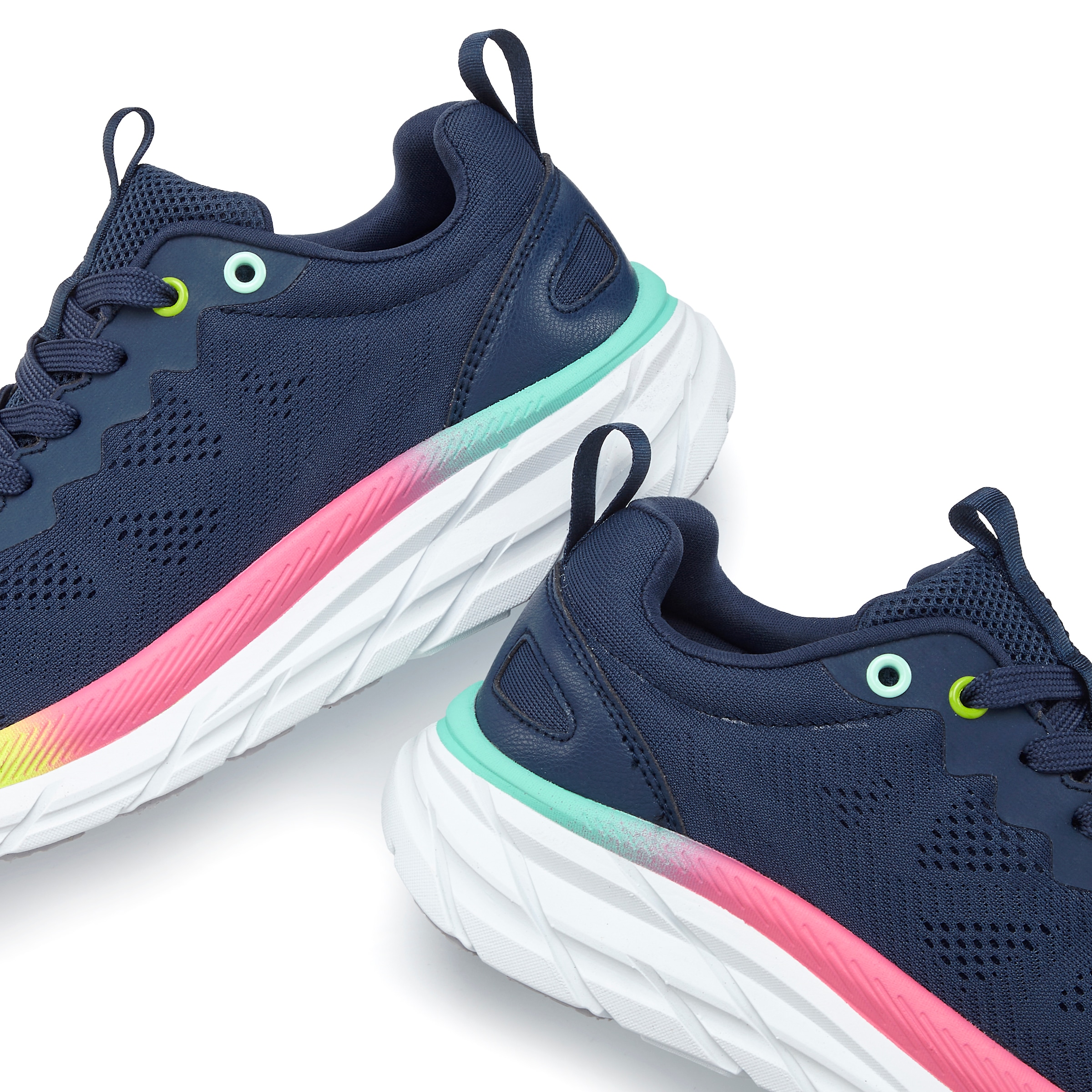 LASCANA Sneaker »Textilschuh, Halbschuh, Turnschuhe,«  mit modischen Farbdetails VEGAN